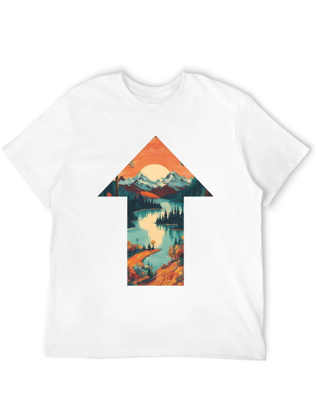 Nature Arrow Graphic T-Shirt