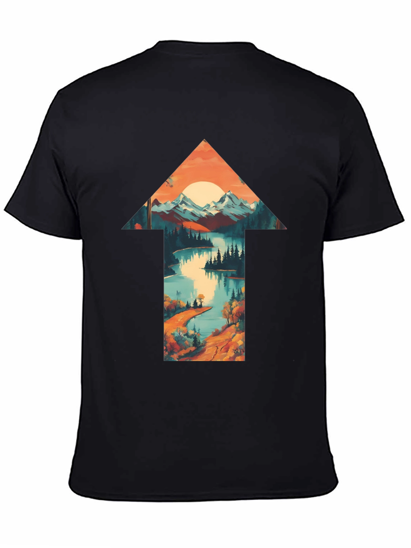 Nature Arrow Graphic T-Shirt