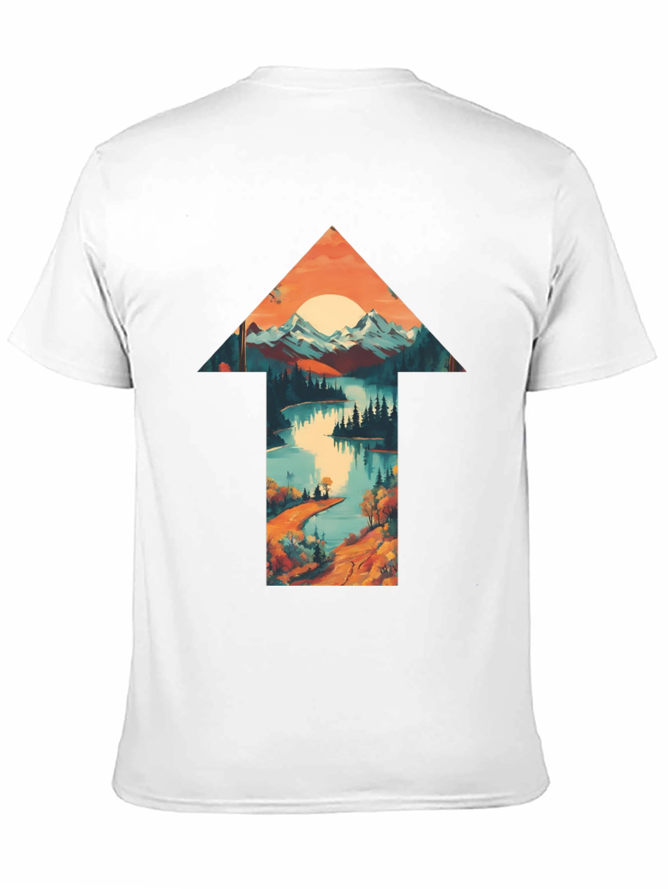 Nature Arrow Graphic T-Shirt