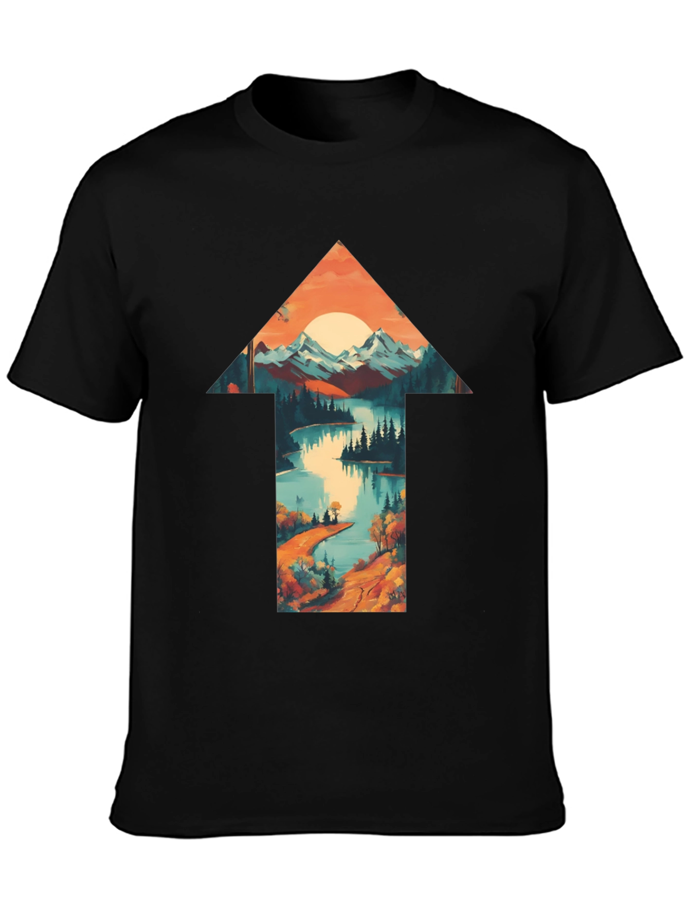 Nature Arrow Graphic T-Shirt