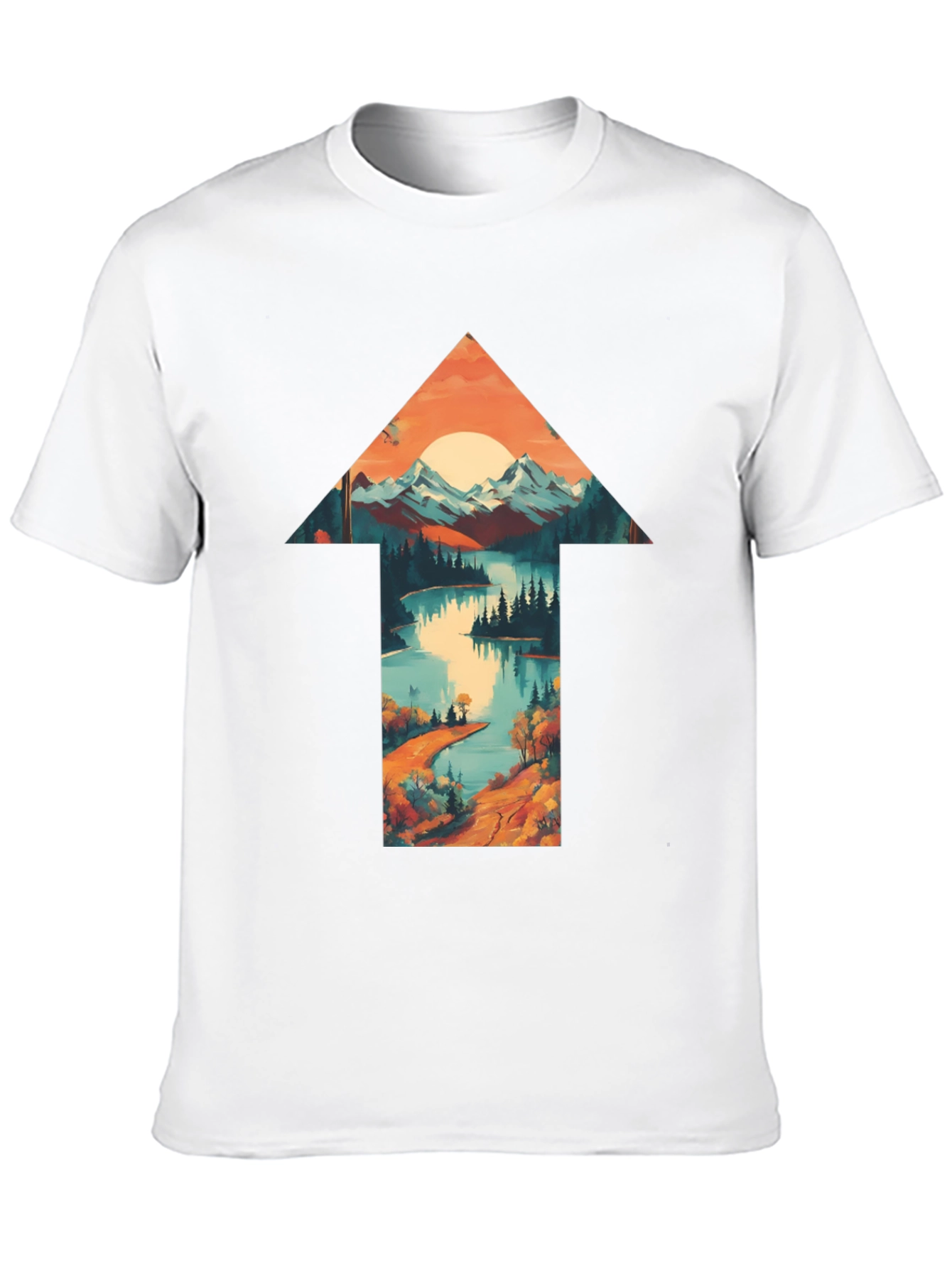 Nature Arrow Graphic T-Shirt
