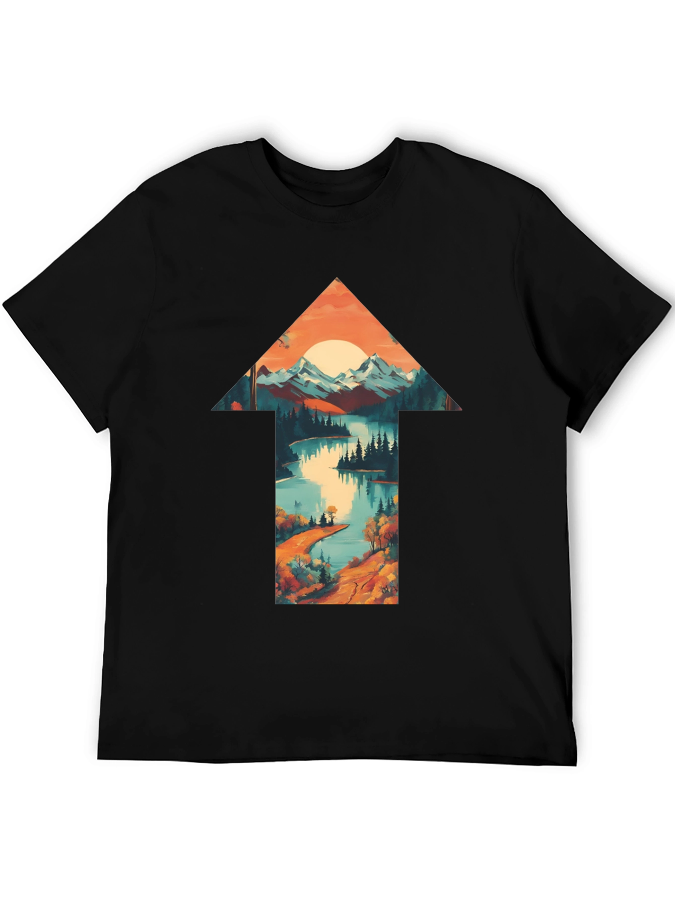 Nature Arrow Graphic T-Shirt