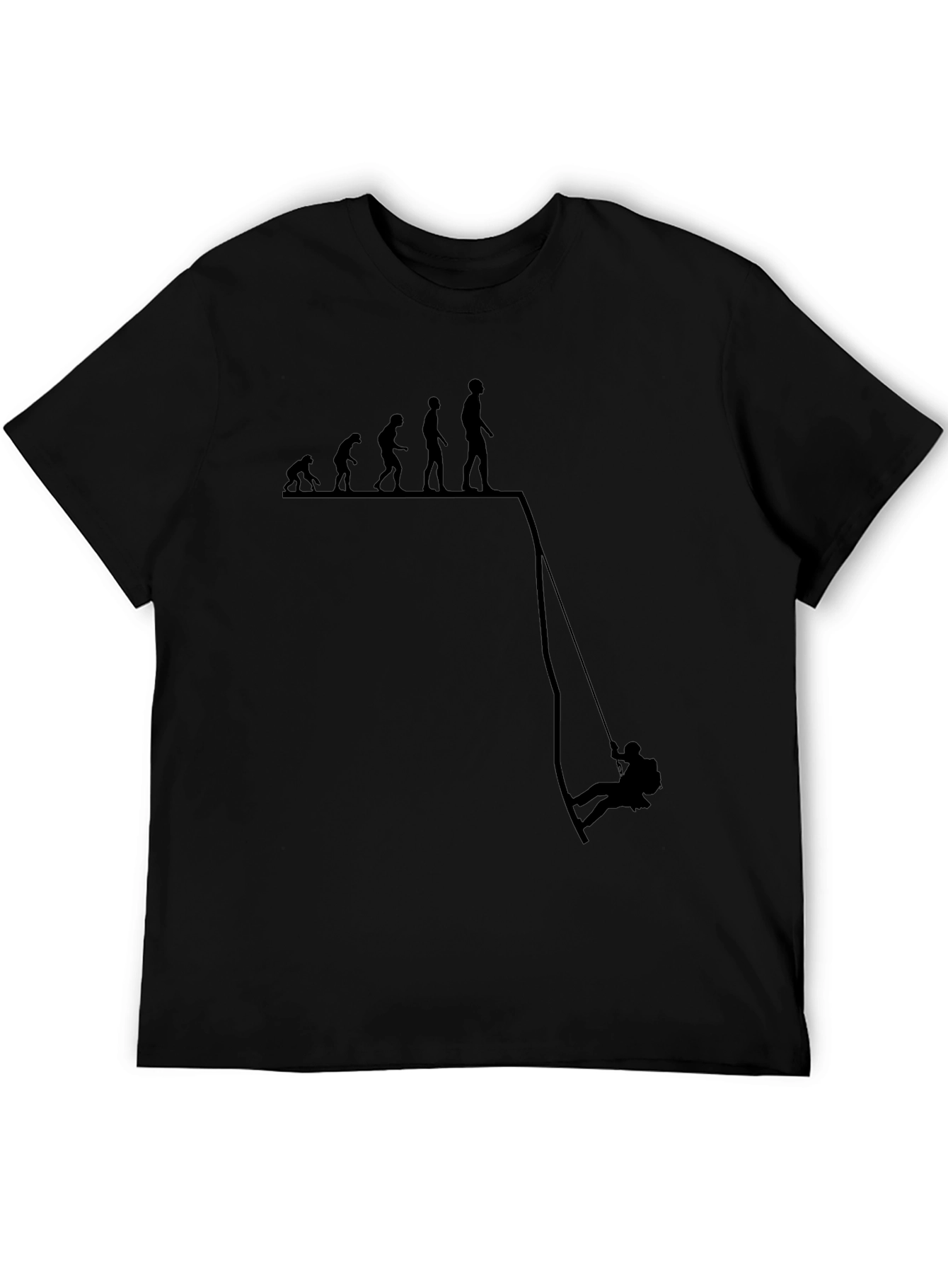 Evolution Rappel Black T-Shirt