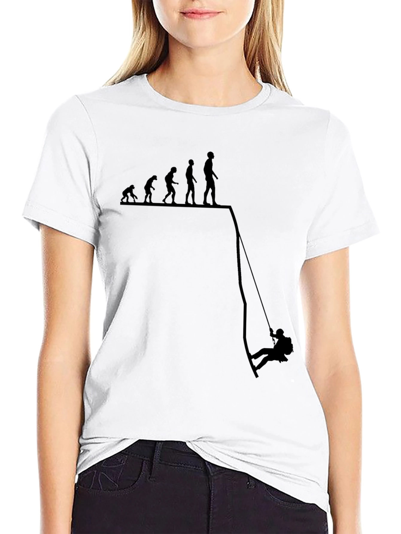 Evolution Rappel Black T-Shirt