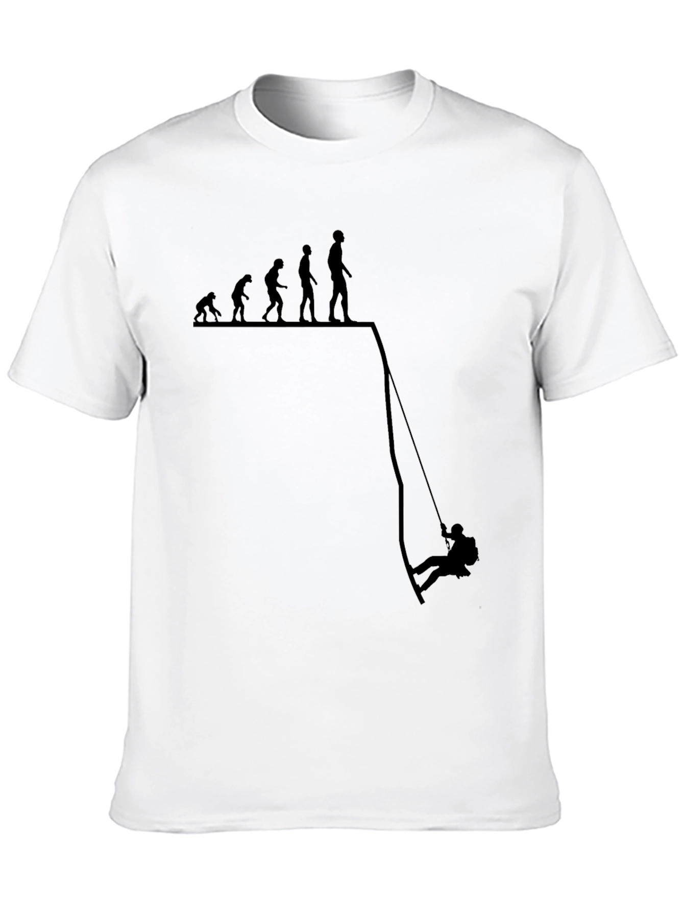 Evolution Rappel Black T-Shirt
