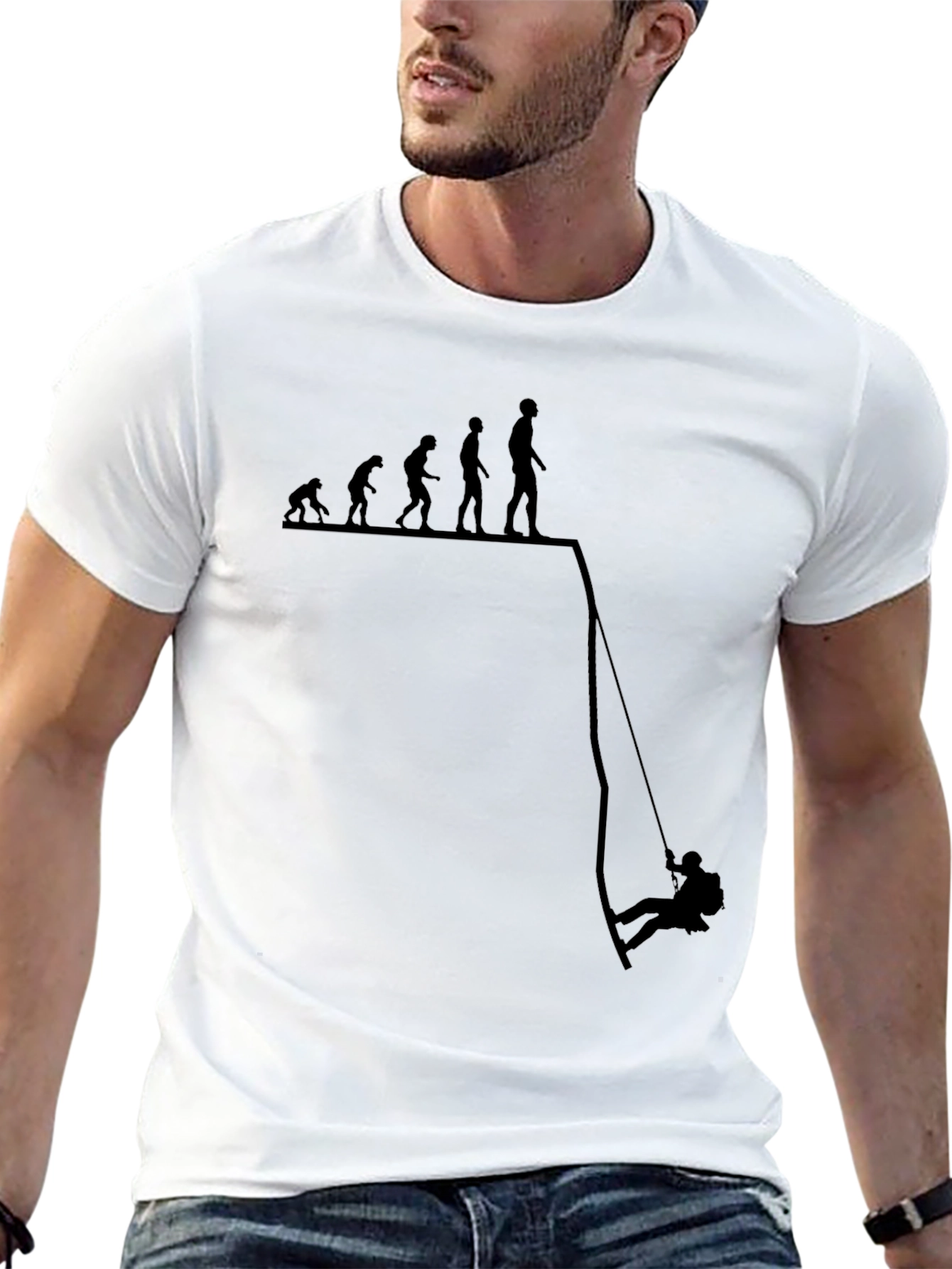Evolution Rappel Black T-Shirt