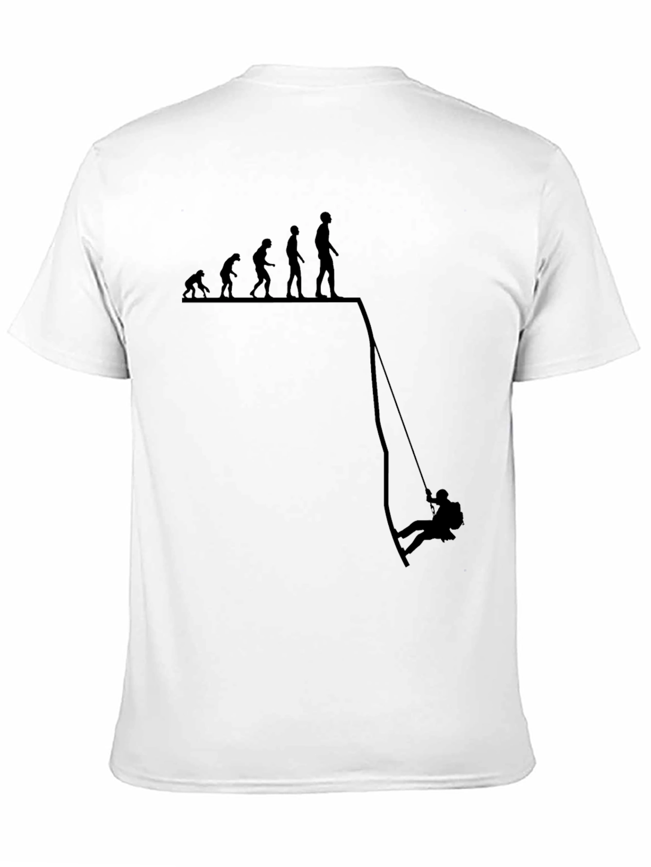 Evolution Rappel Black T-Shirt