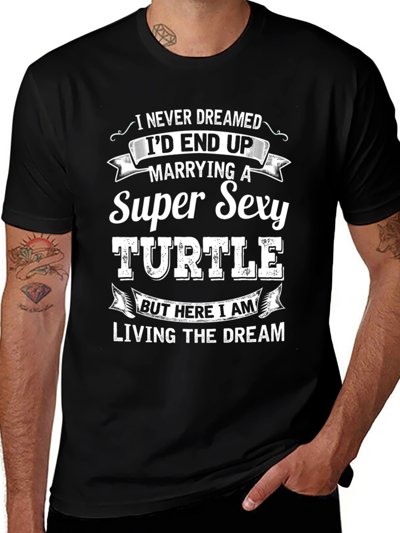 Super Sexy Turtle T-Shirt Dream Come True Tee