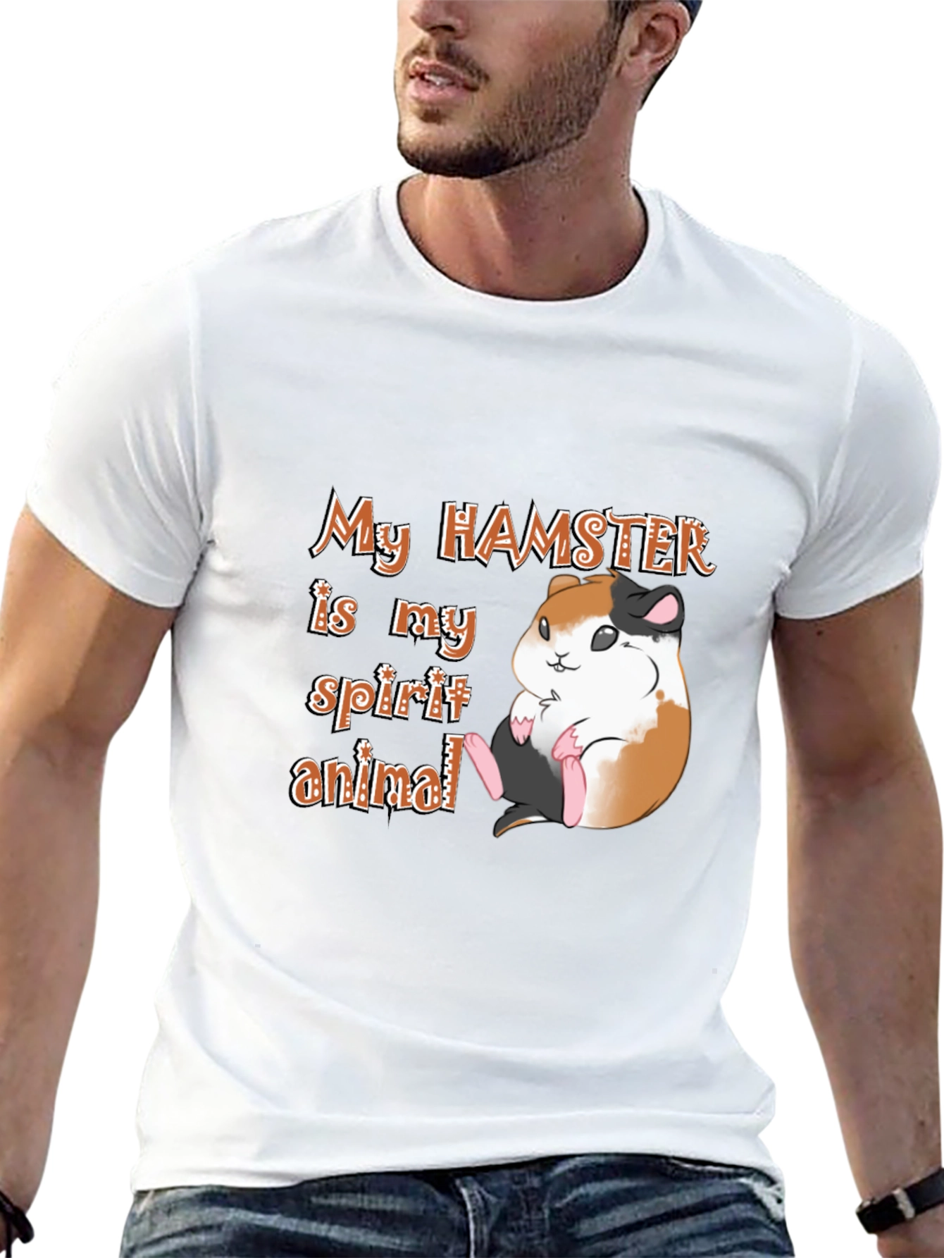 Hamster Spirit Animal Graphic Tee