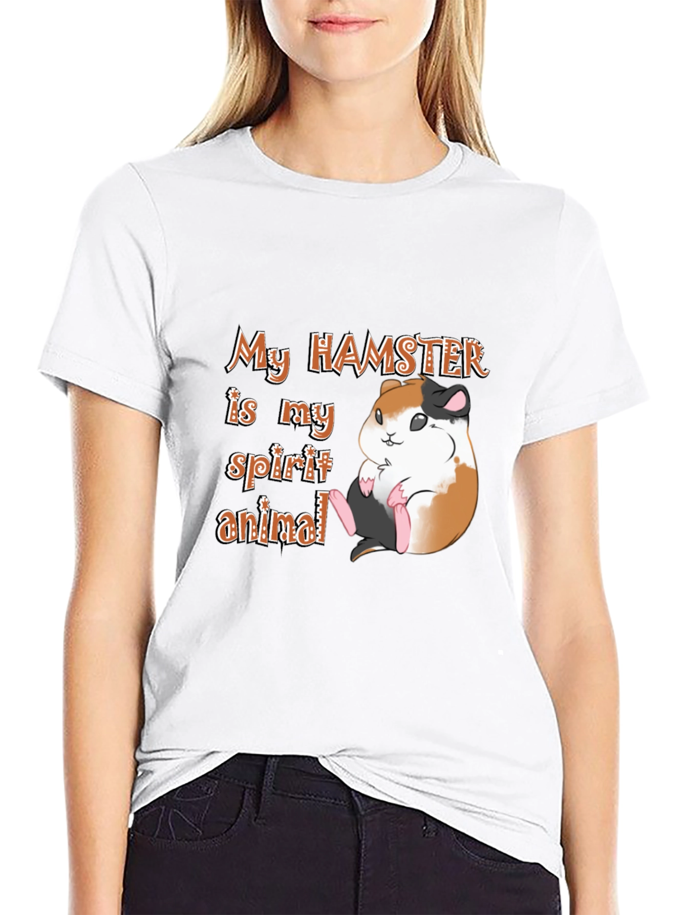 Hamster Spirit Animal Graphic Tee