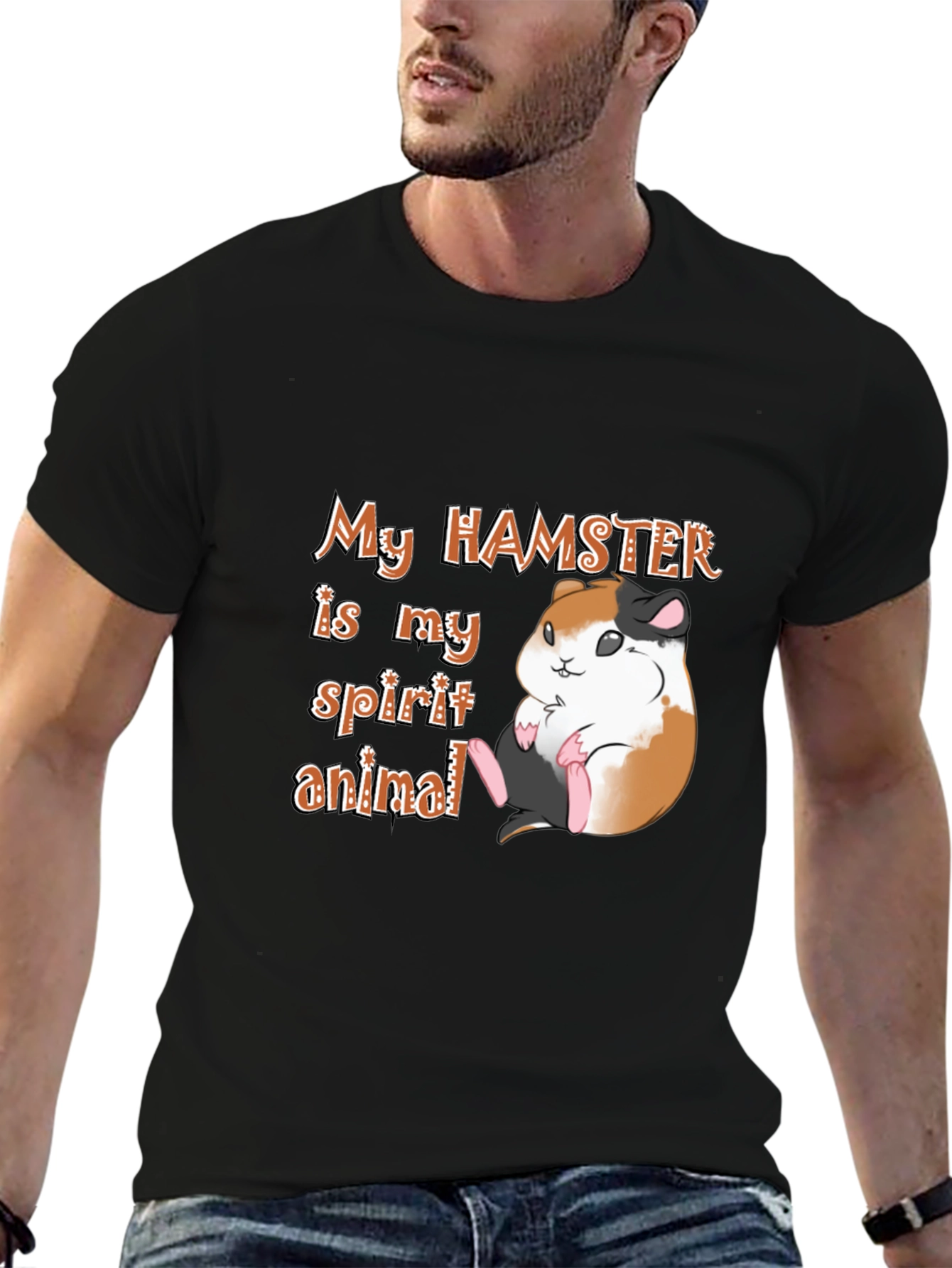 Hamster Spirit Animal Graphic Tee
