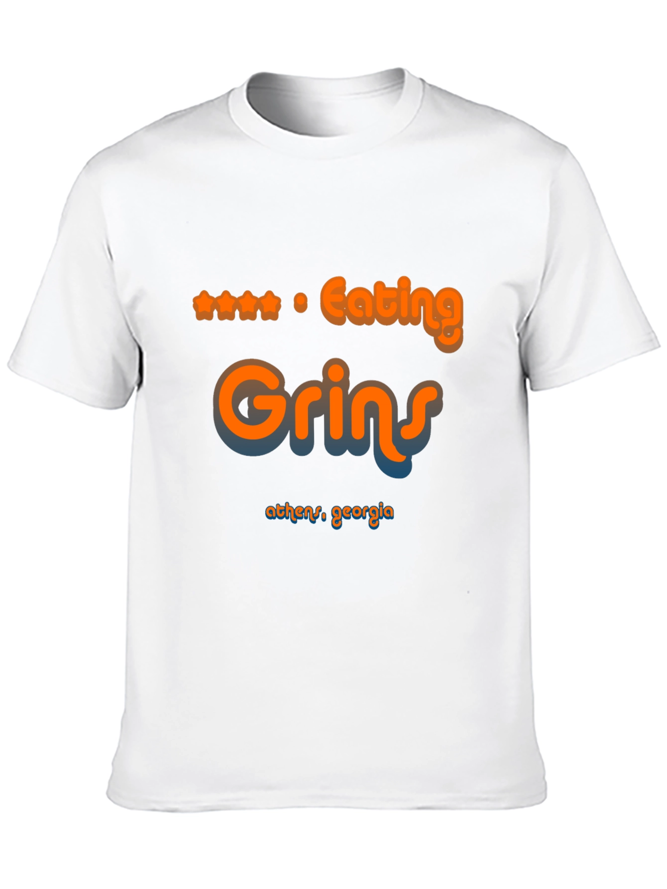 Eating Grins Athens Georgia Graphic T-Shirt