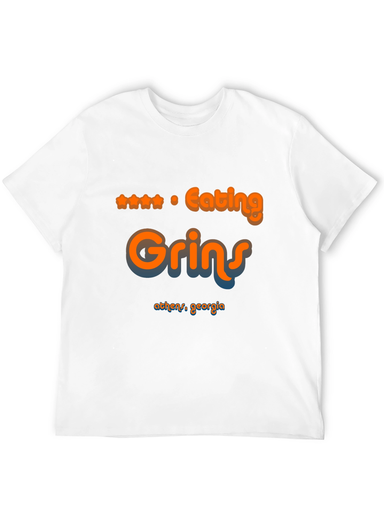 Eating Grins Athens Georgia Graphic T-Shirt