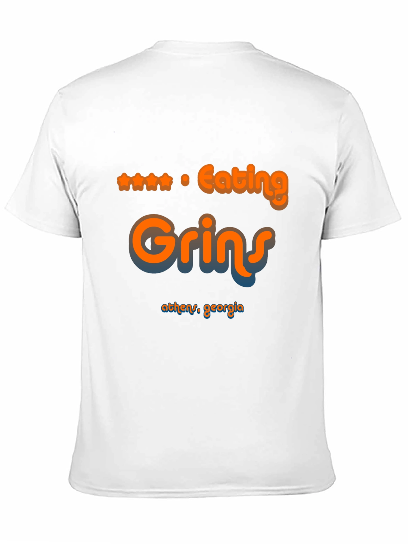 Eating Grins Athens Georgia Graphic T-Shirt