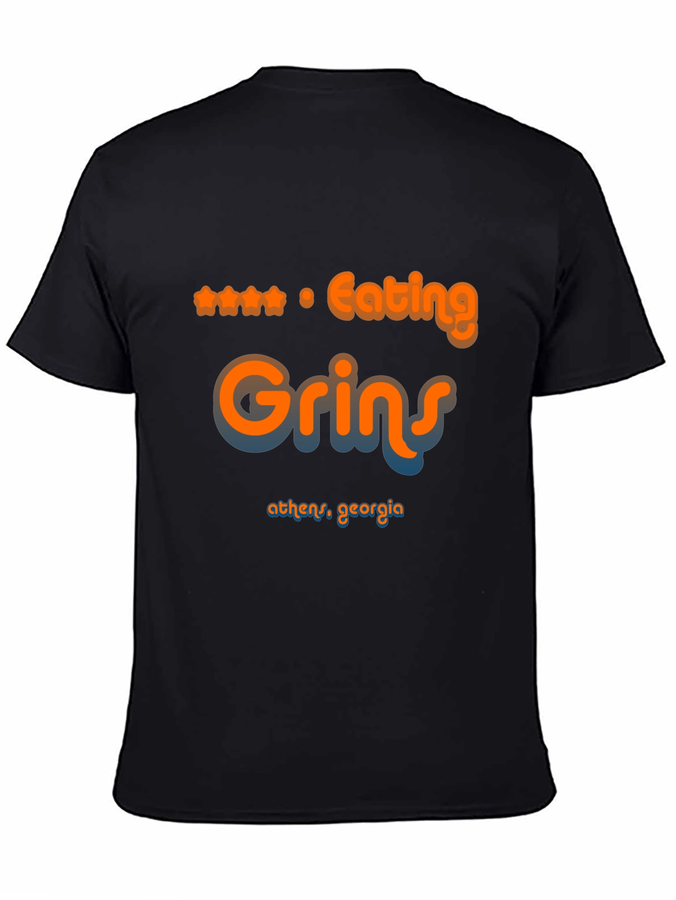 Eating Grins Athens Georgia Graphic T-Shirt