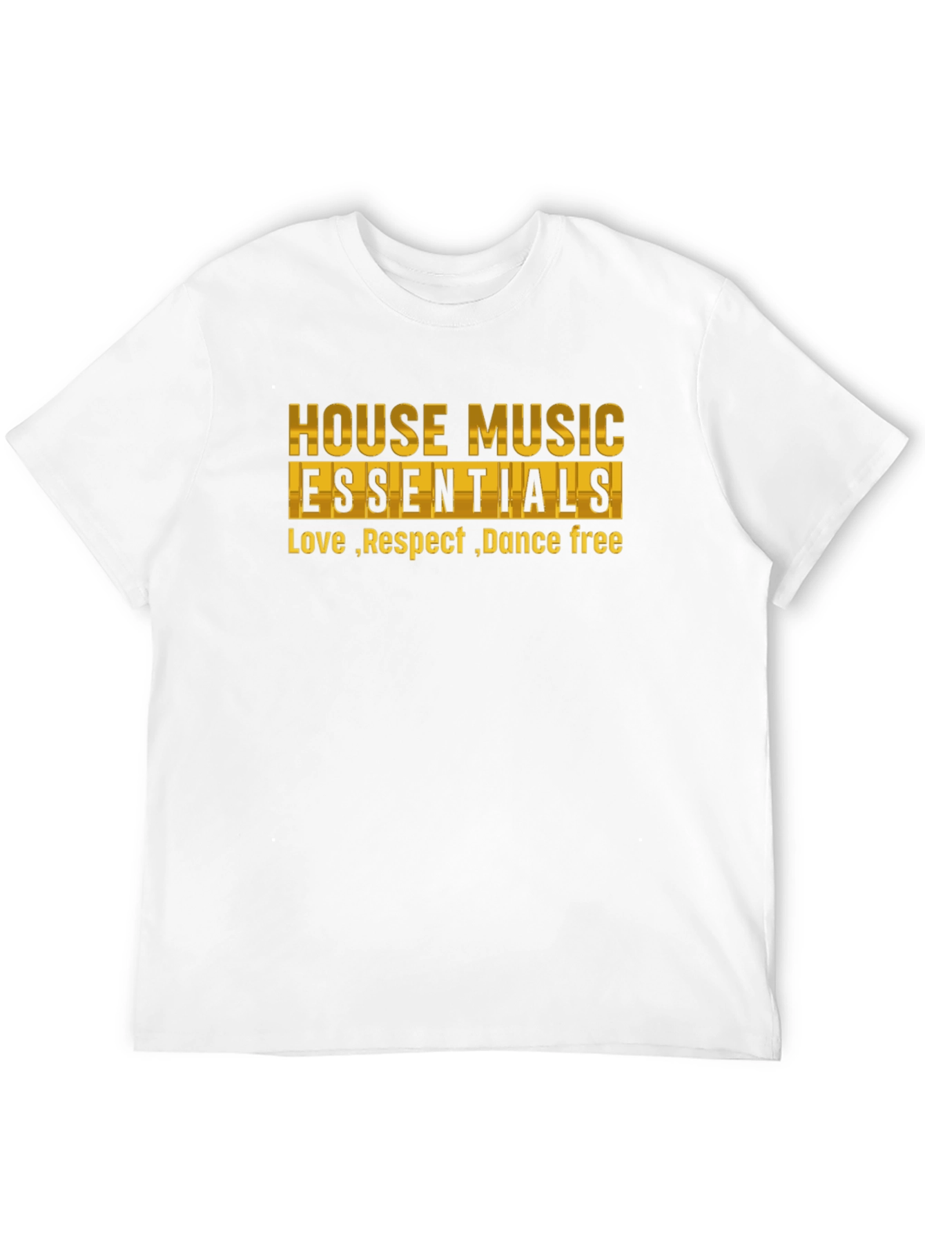 House Music Essentials Black T-Shirt