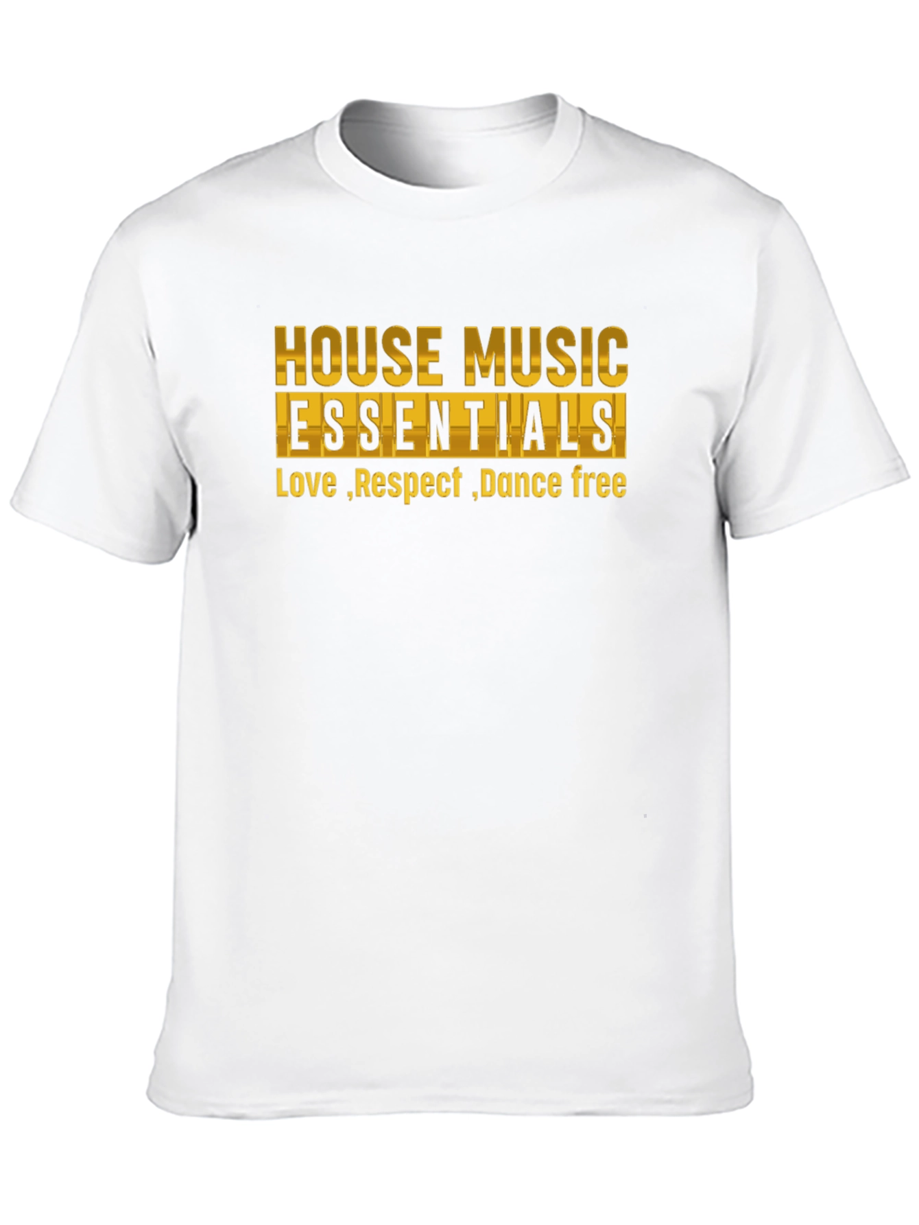 House Music Essentials Black T-Shirt
