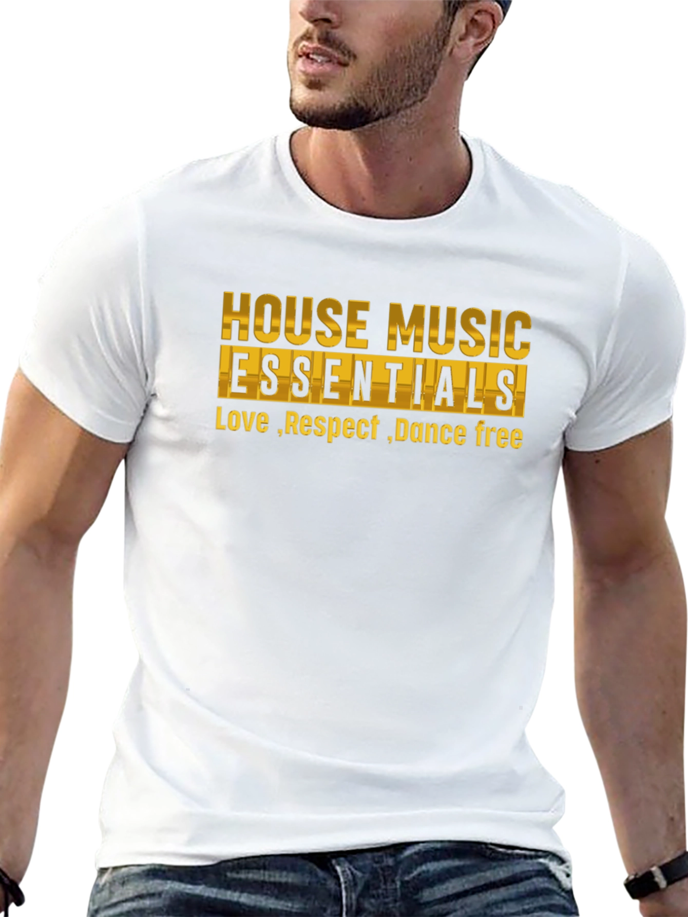House Music Essentials Black T-Shirt