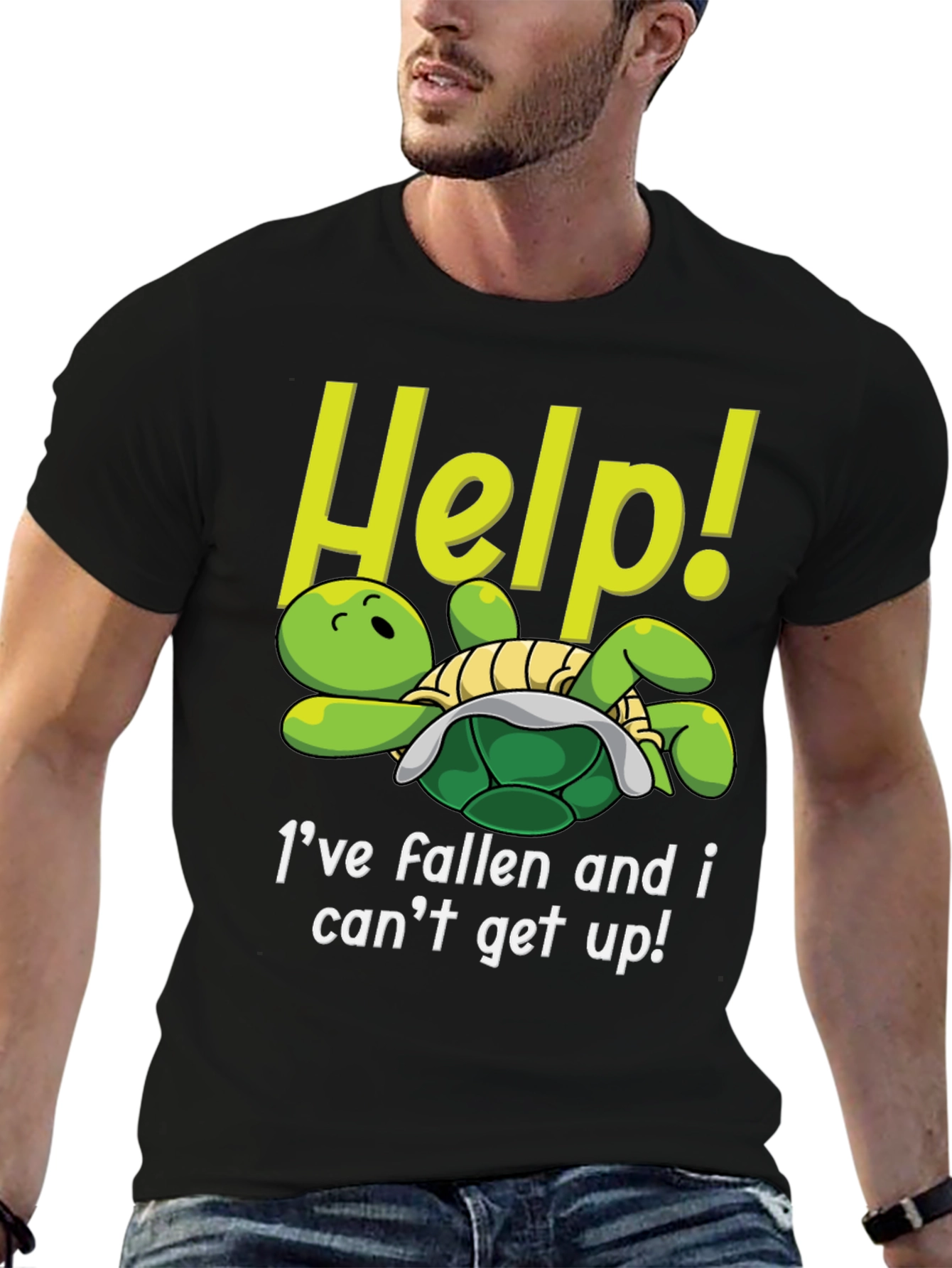 Funny Turtle Help! Ive Fallen T-Shirt