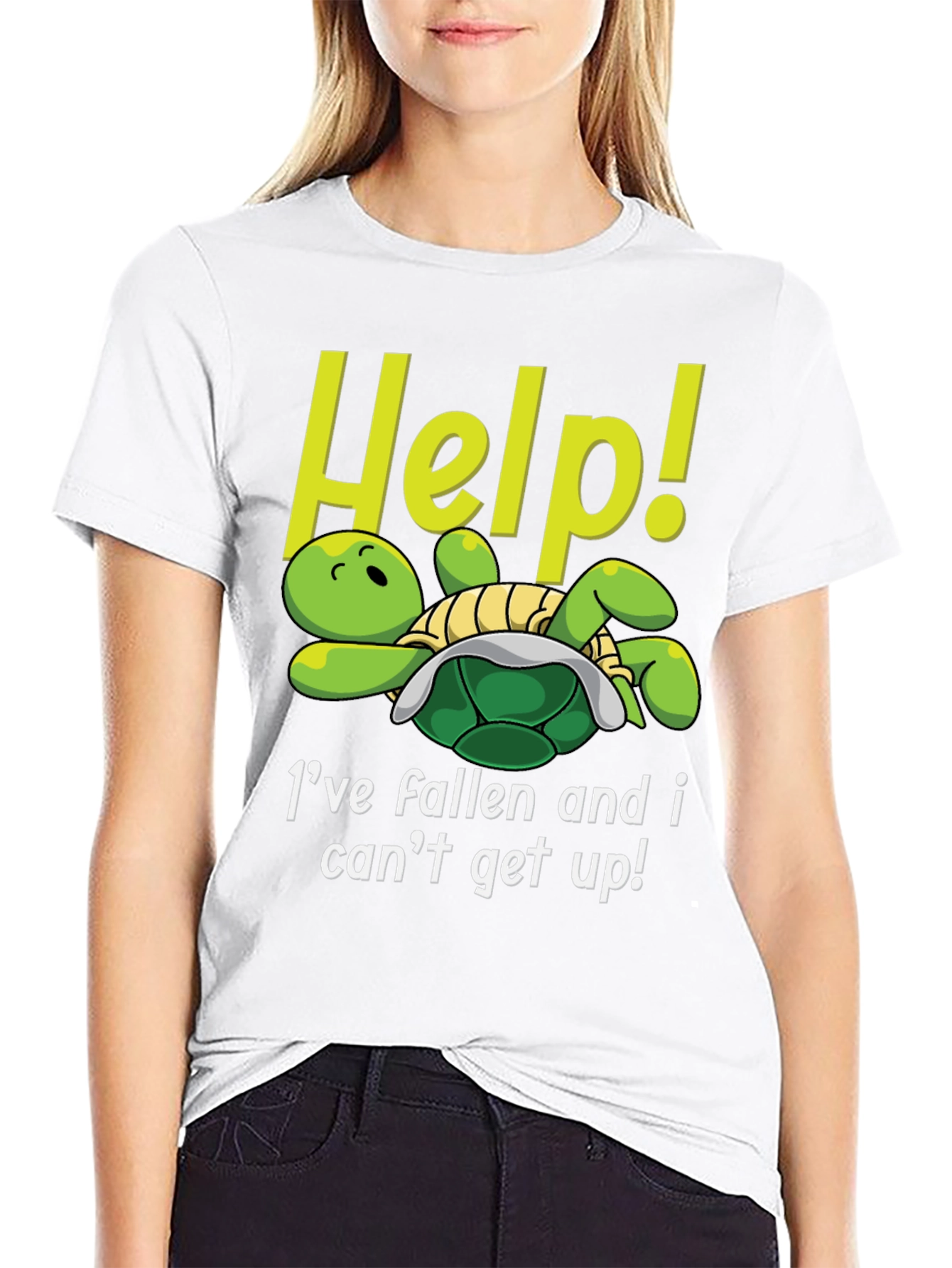 Funny Turtle Help! Ive Fallen T-Shirt
