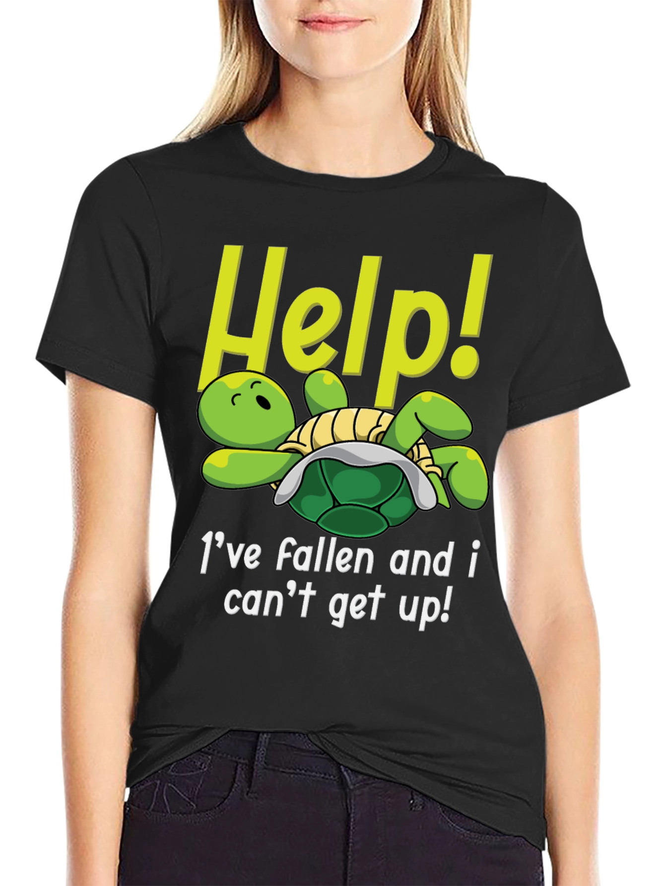 Funny Turtle Help! Ive Fallen T-Shirt