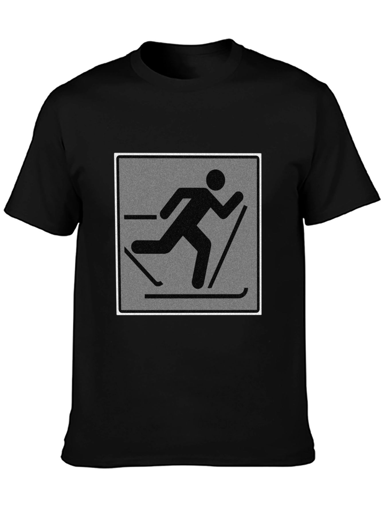 Cross Country Skiing Graphic T-Shirt - Unisex Tee