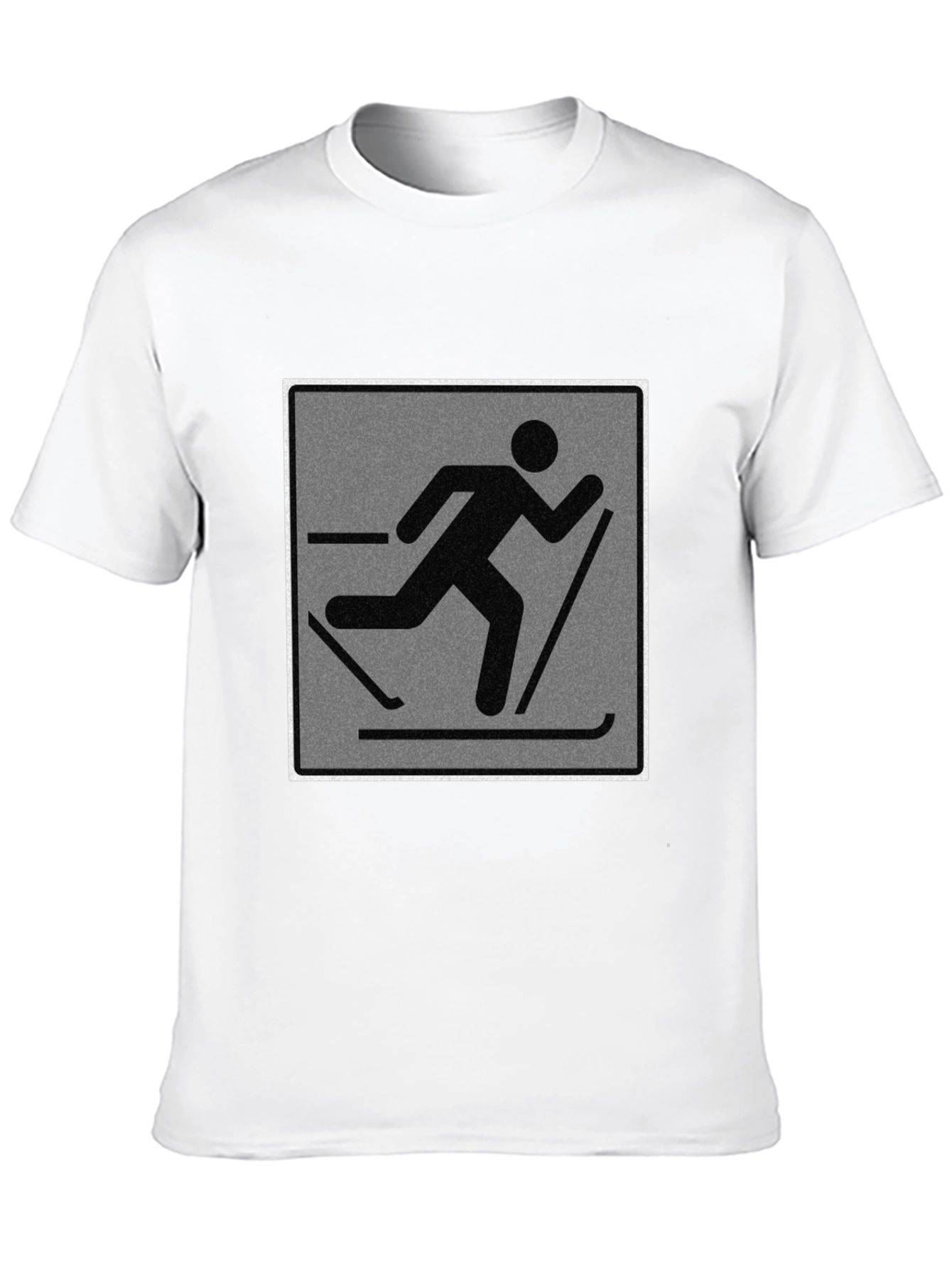 Cross Country Skiing Graphic T-Shirt - Unisex Tee