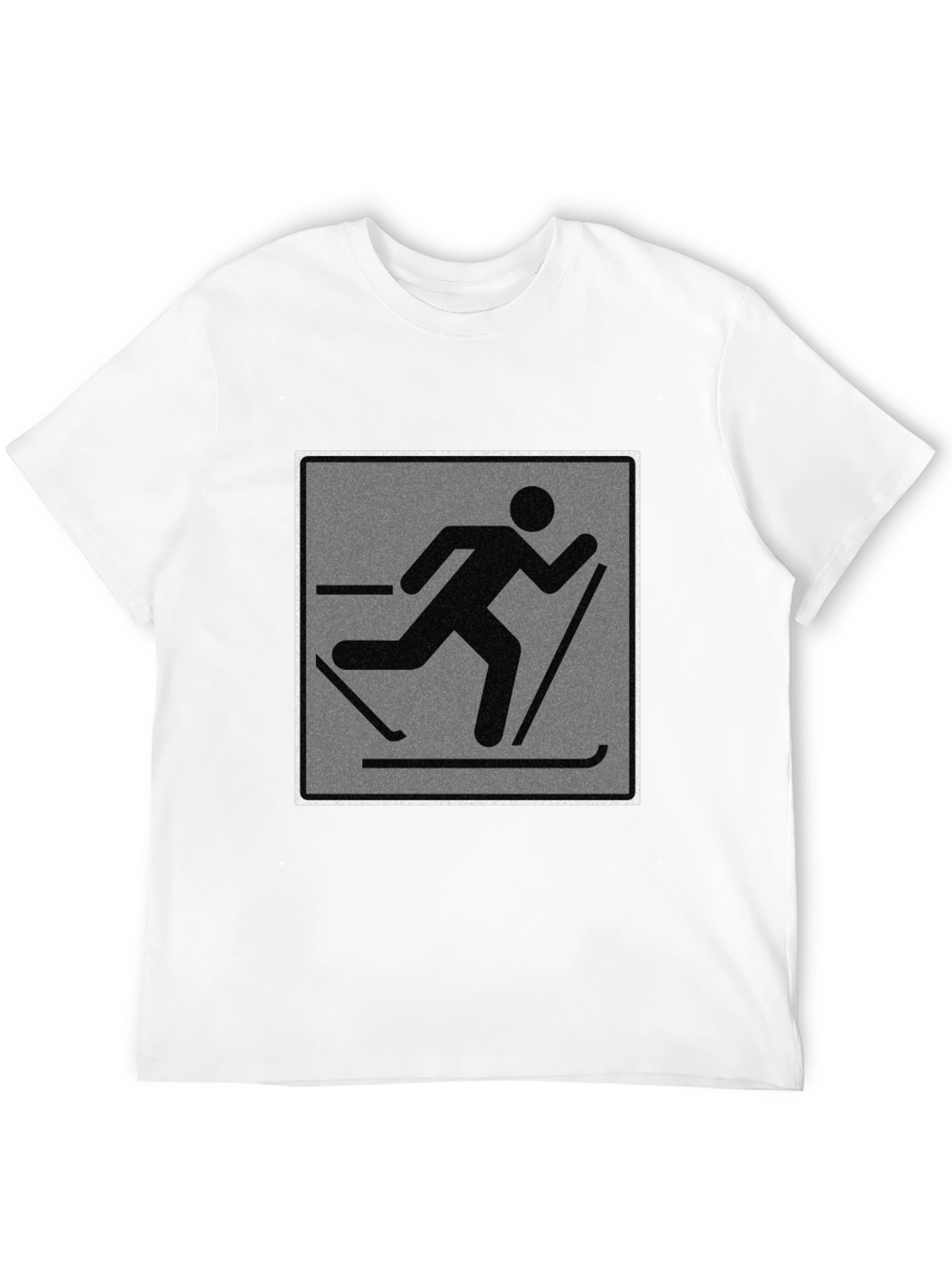 Cross Country Skiing Graphic T-Shirt - Unisex Tee
