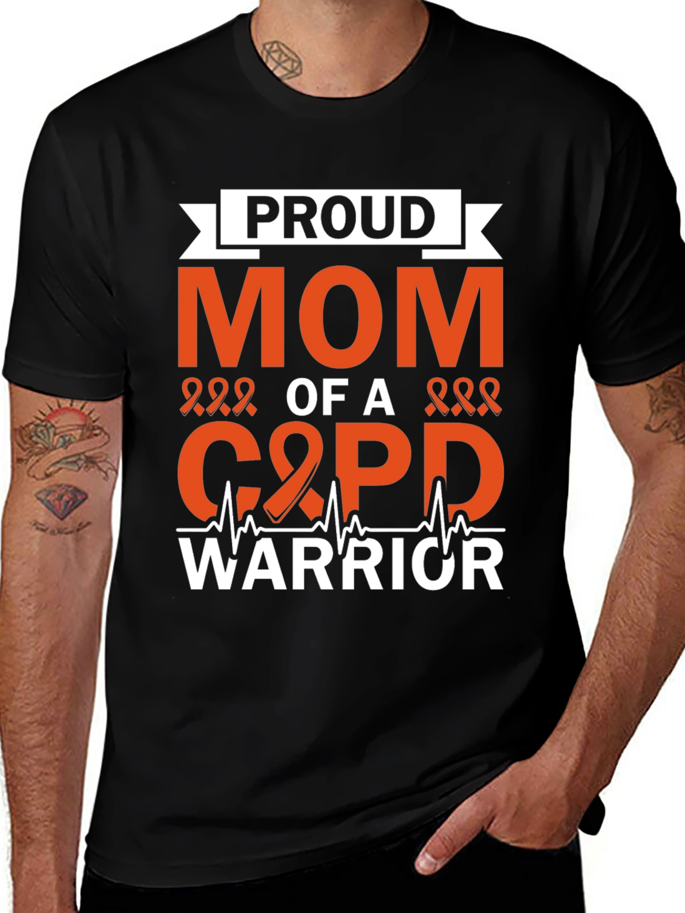 Proud Mom G2PD Warrior T-Shirt