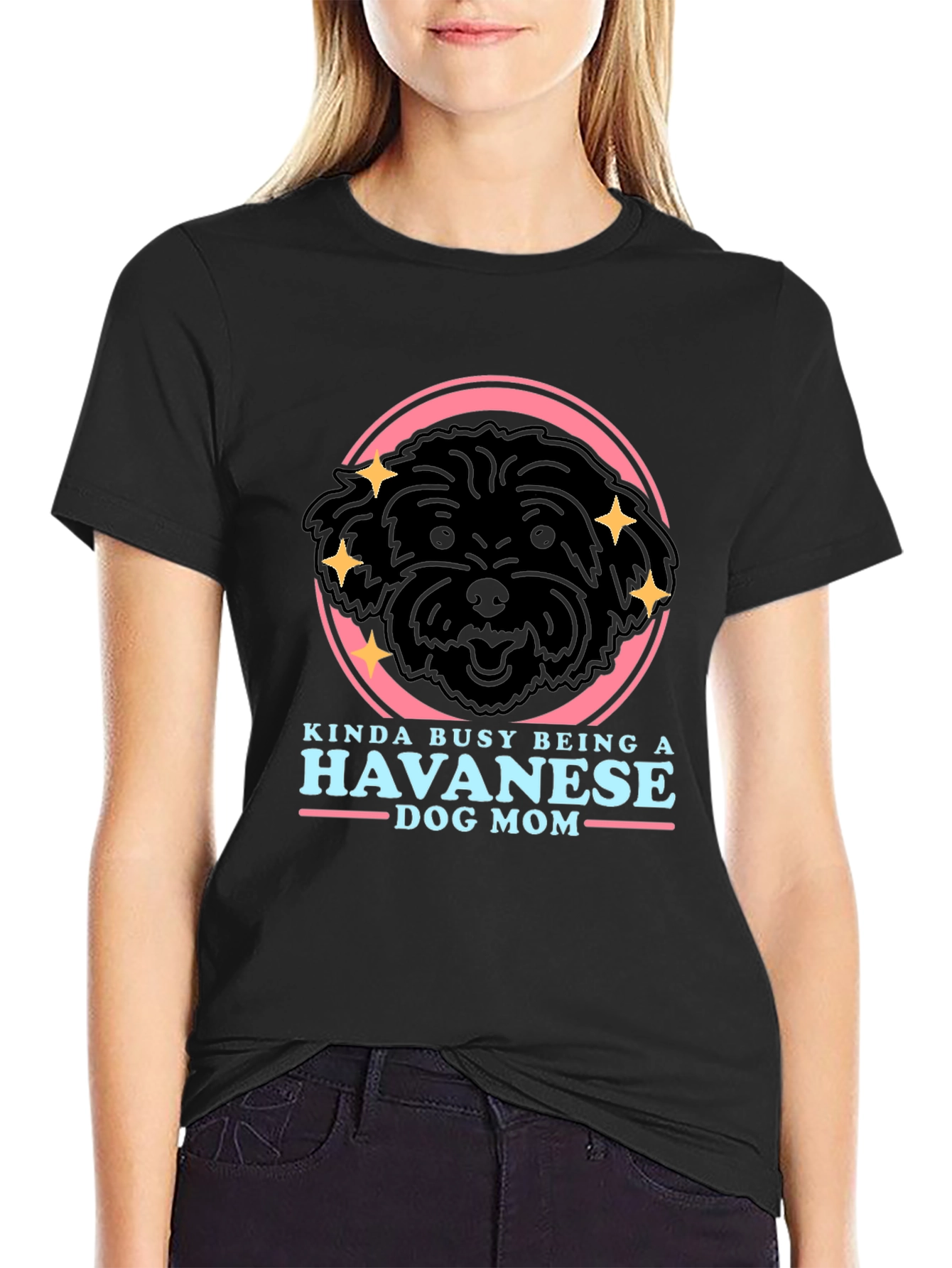 Havanese Dog Mom Graphic Tee