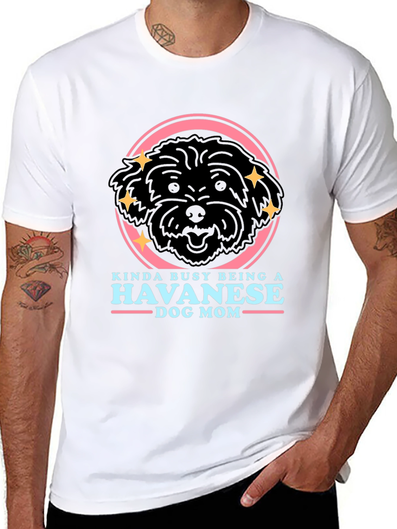 Havanese Dog Mom Graphic Tee