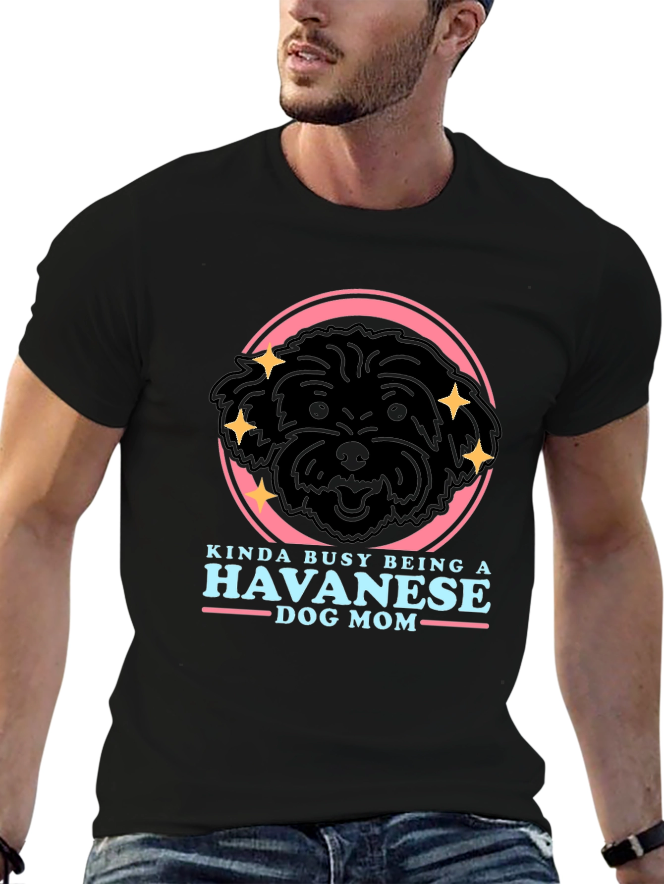 Havanese Dog Mom Graphic Tee