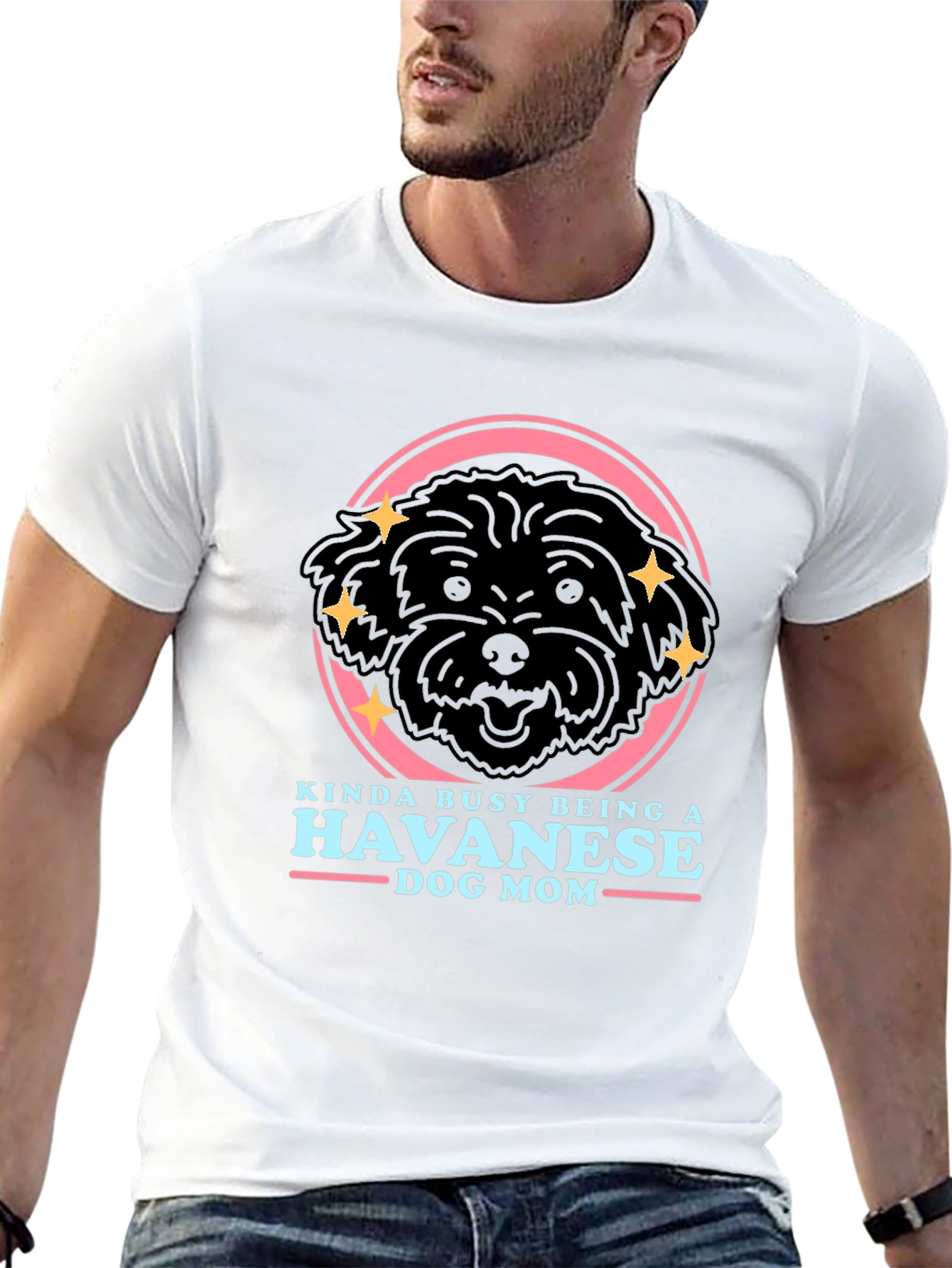 Havanese Dog Mom Graphic Tee