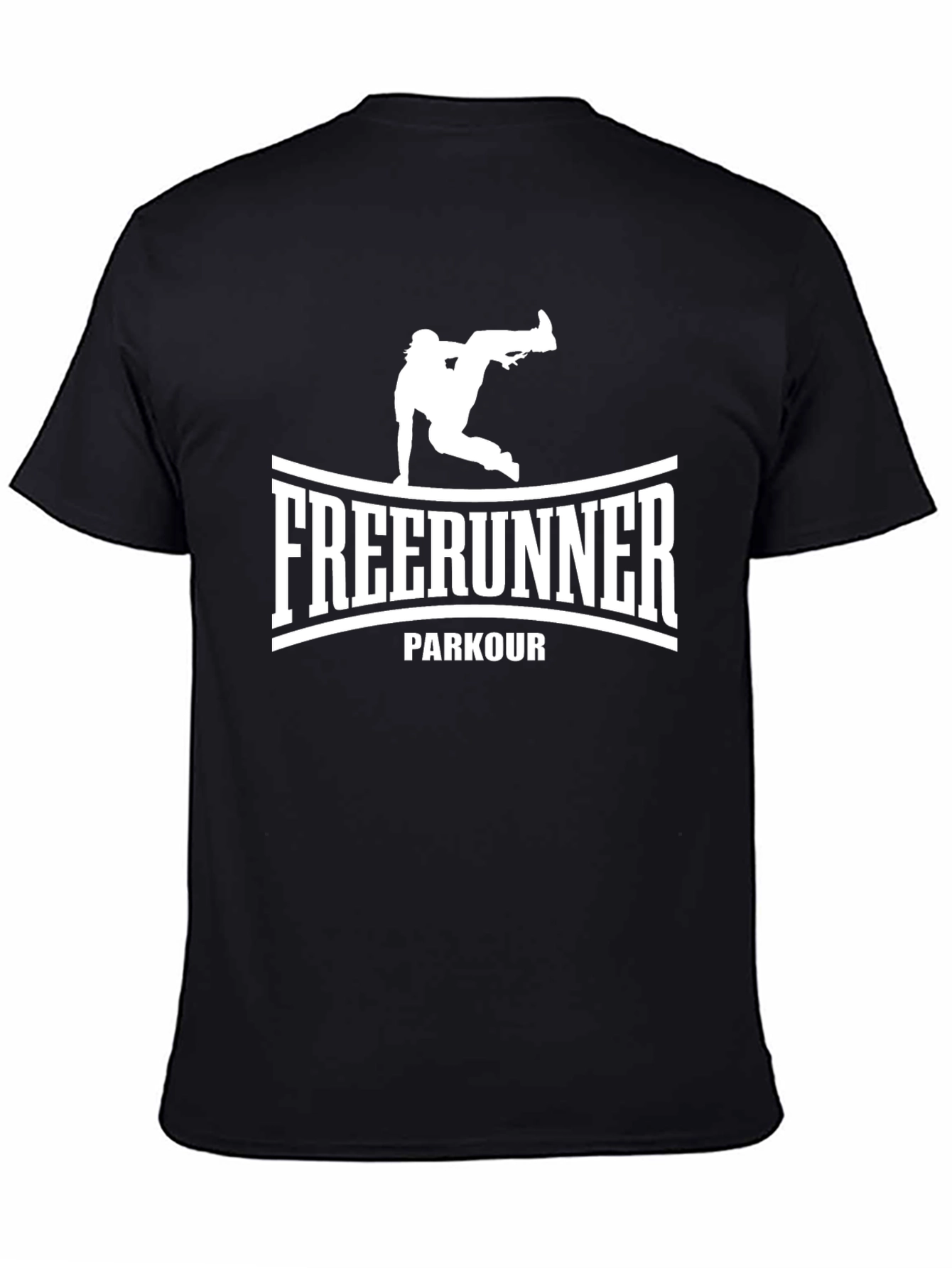 Freerunner Parkour Black T-Shirt