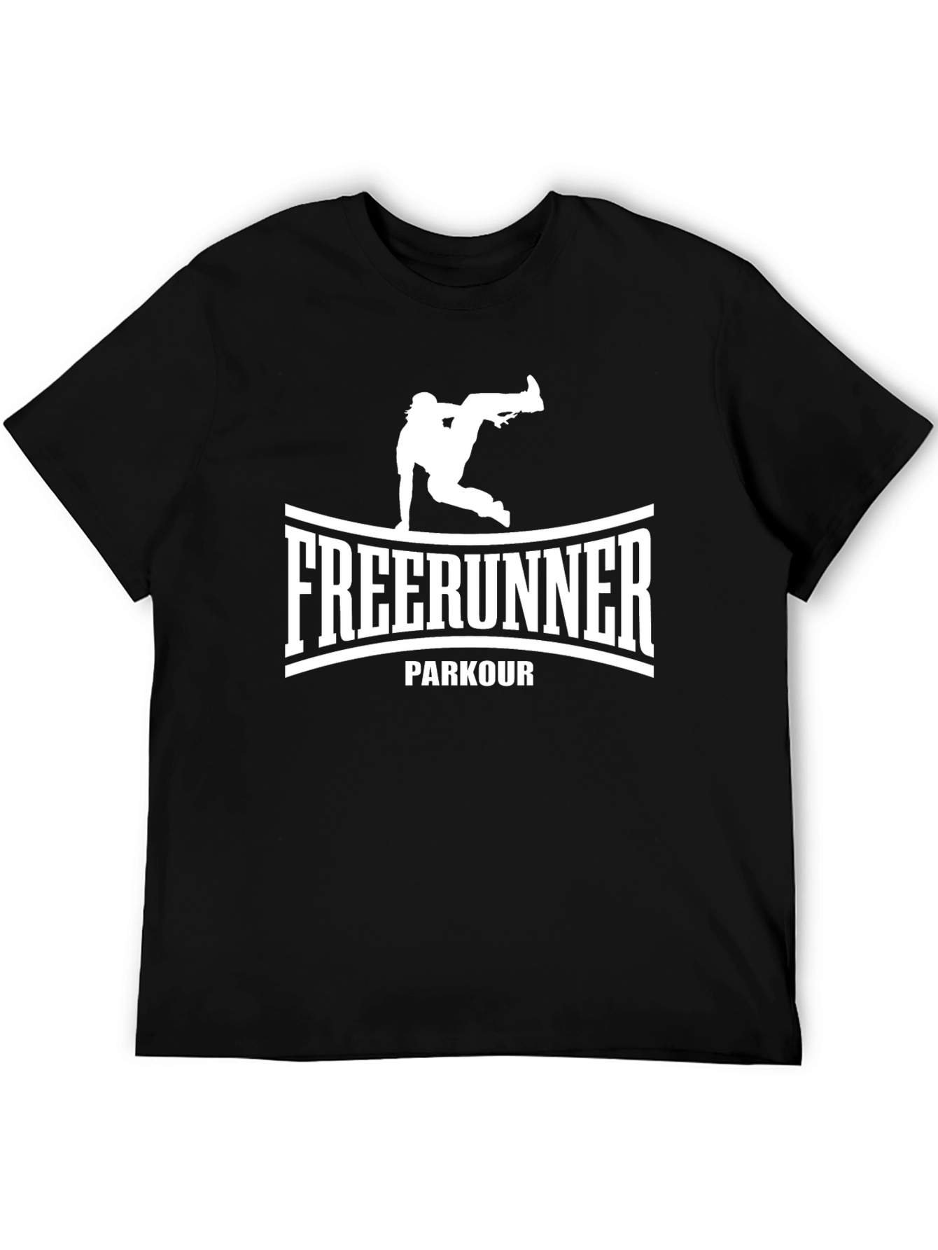 Freerunner Parkour Black T-Shirt