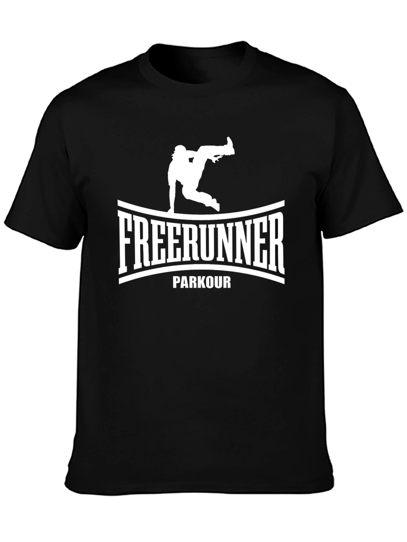 Freerunner Parkour Black T-Shirt