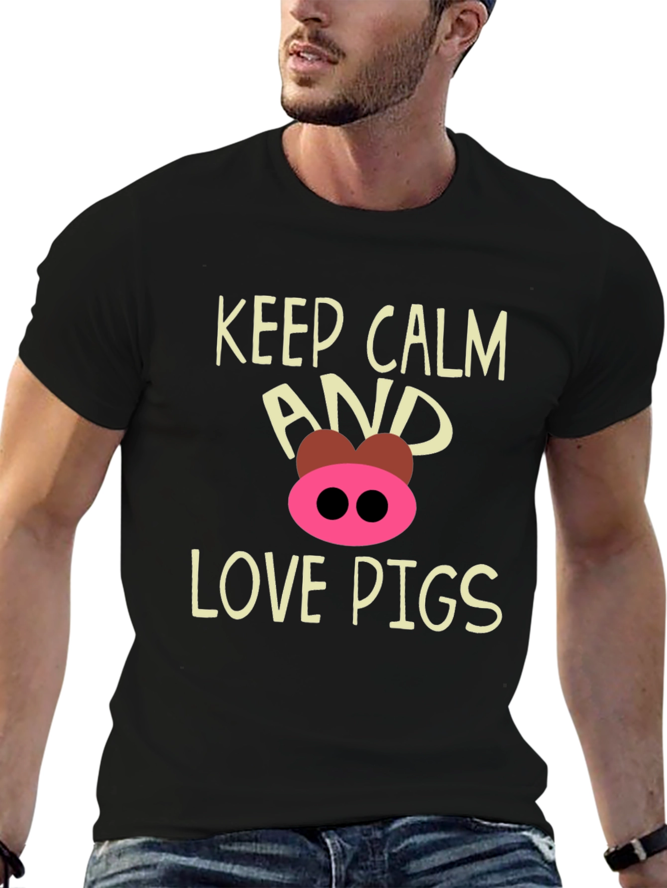 Keep Calm and Love Pigs T-Shirt