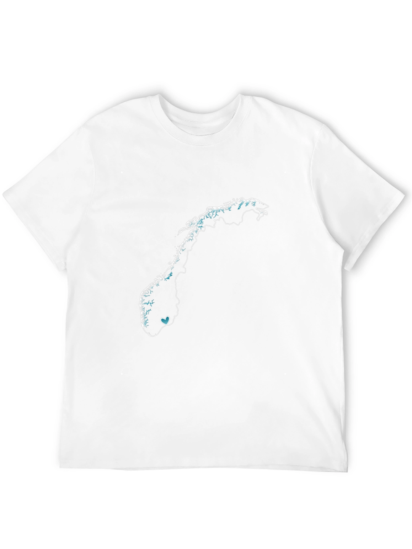 Norway Outline T-Shirt