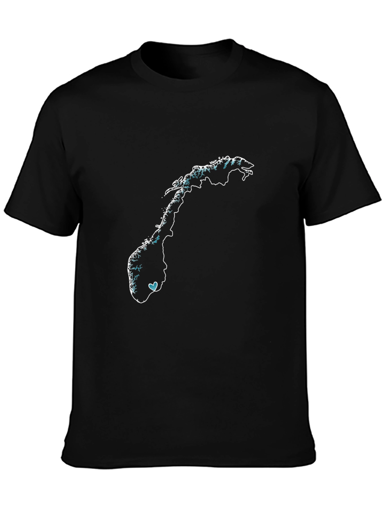 Norway Outline T-Shirt