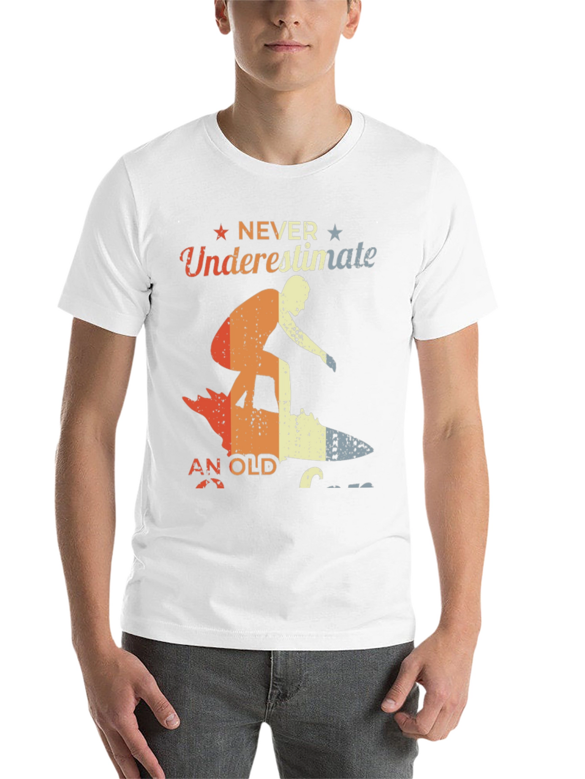 Never Underestimate An Old Surfer T-Shirt
