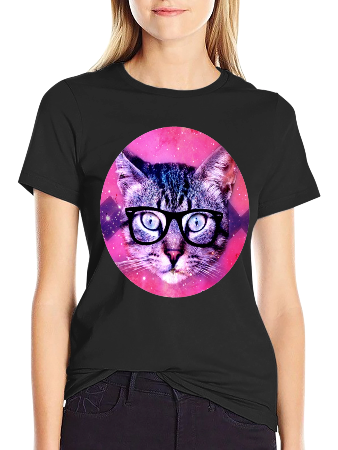 Galaxy Cat T-Shirt - Hipster Style Tee