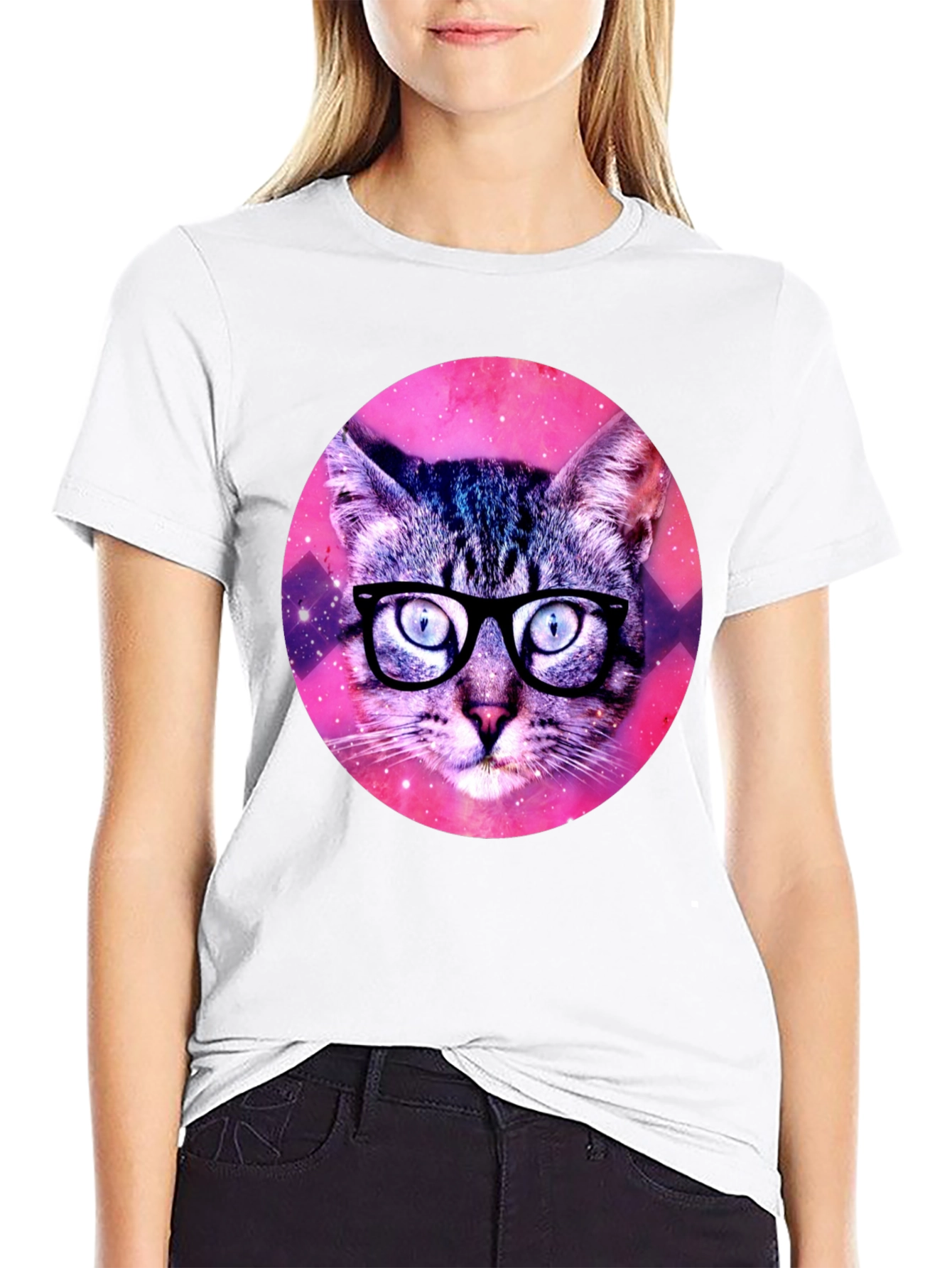 Galaxy Cat T-Shirt - Hipster Style Tee