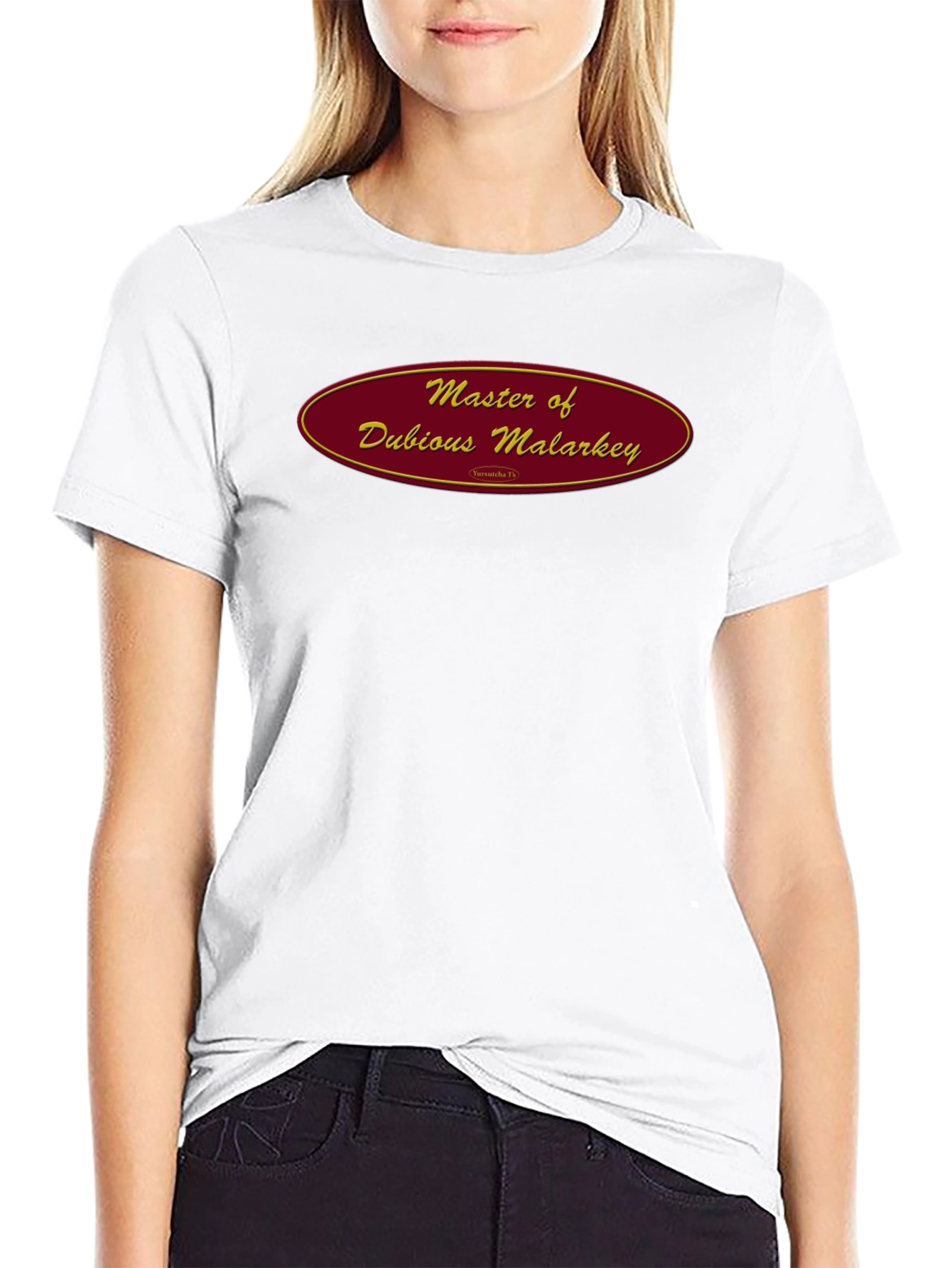 Master of Dubious Malarkey Black T-Shirt