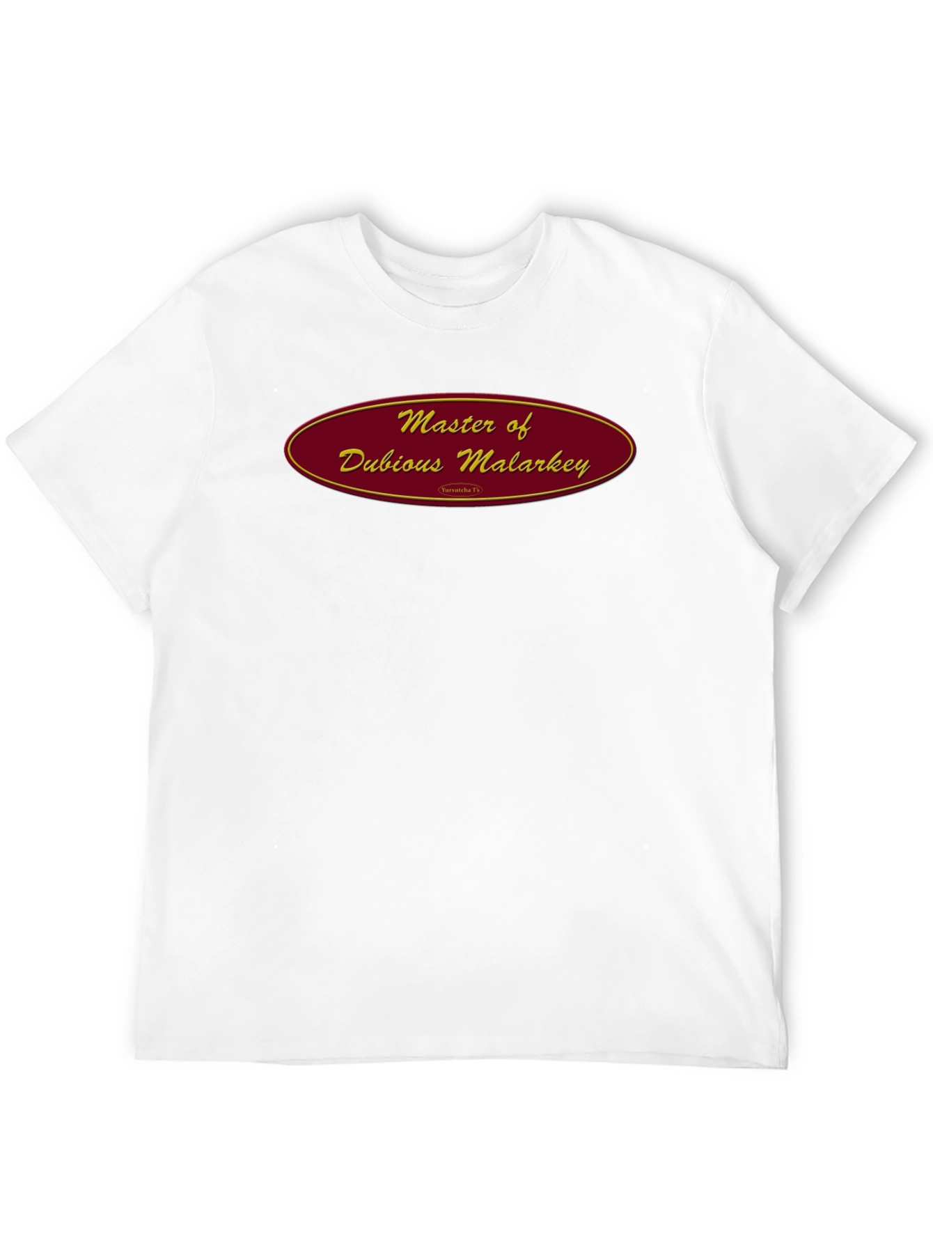 Master of Dubious Malarkey Black T-Shirt