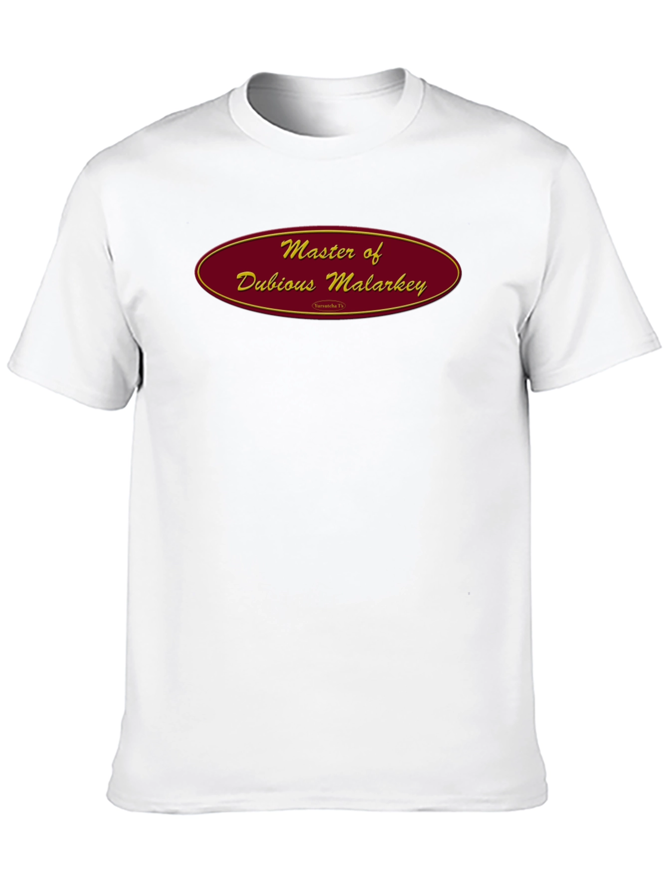 Master of Dubious Malarkey Black T-Shirt