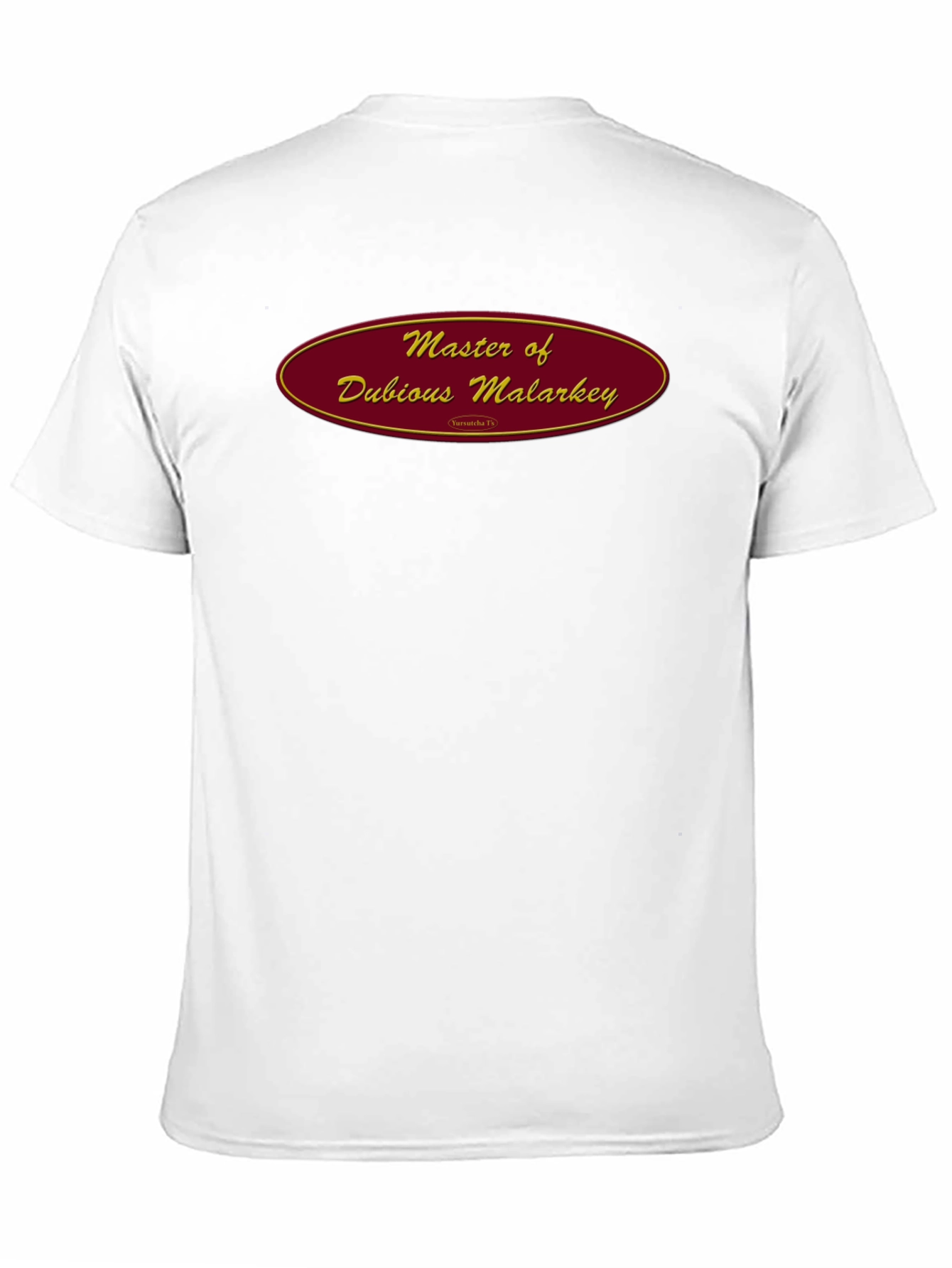 Master of Dubious Malarkey Black T-Shirt