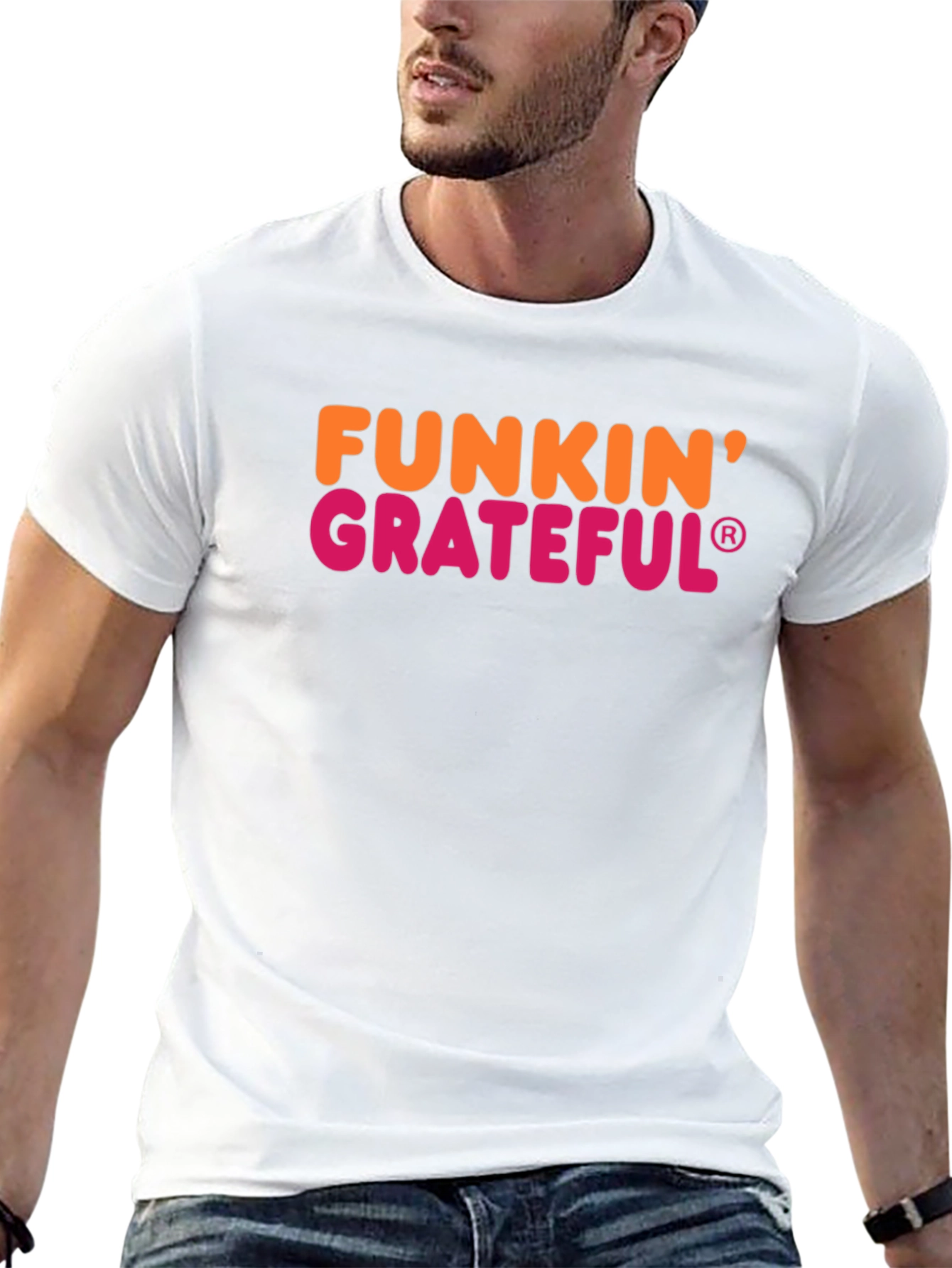 Funkin Grateful Graphic Tee - Black