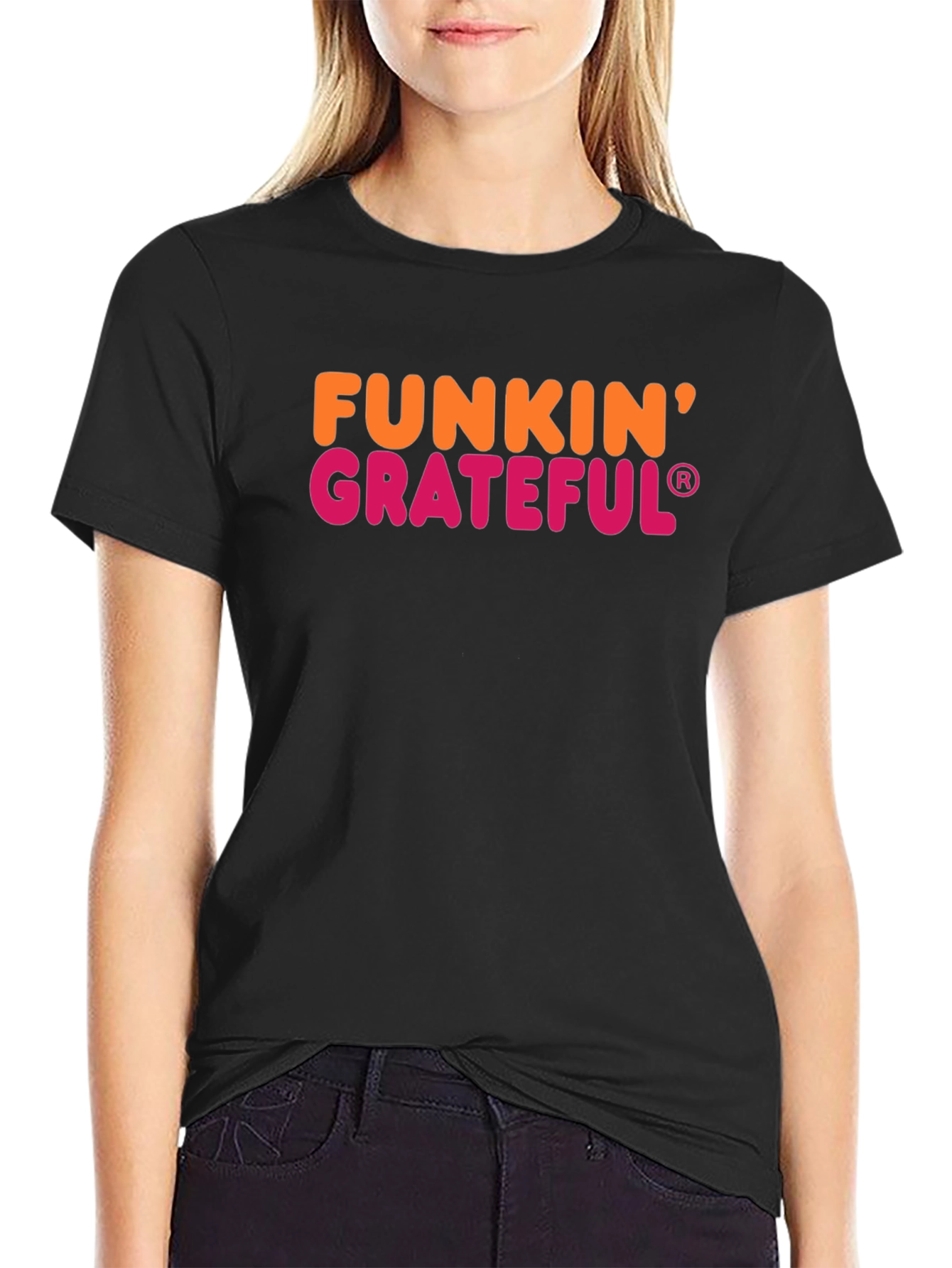 Funkin Grateful Graphic Tee - Black
