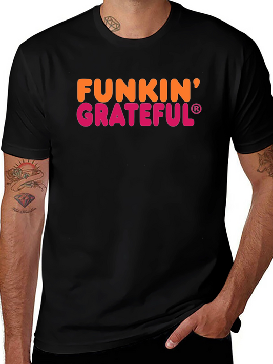 Funkin Grateful Graphic Tee - Black