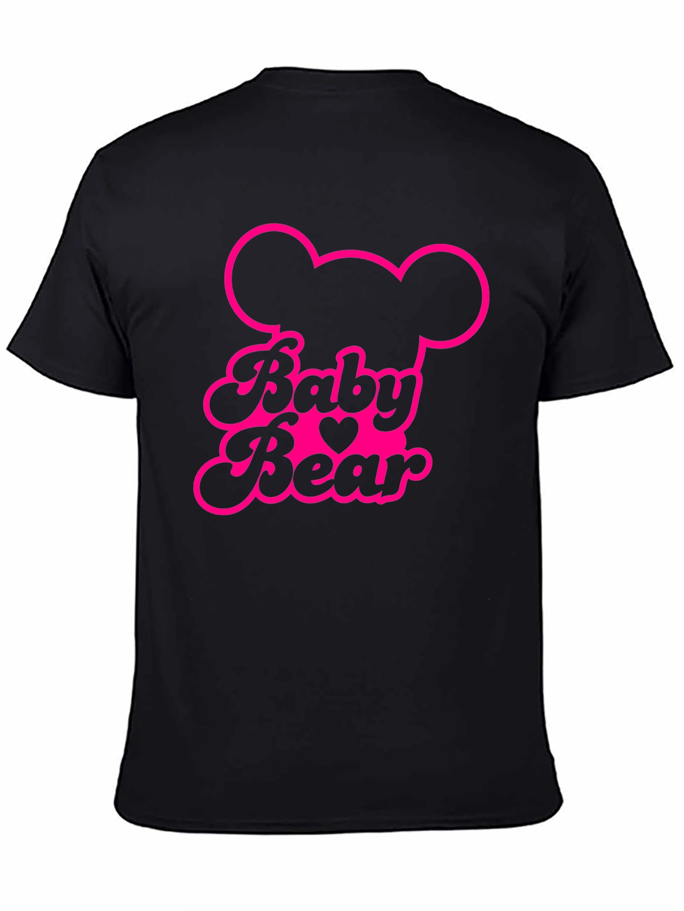 Baby Bear Graphic Tee - Pink Print